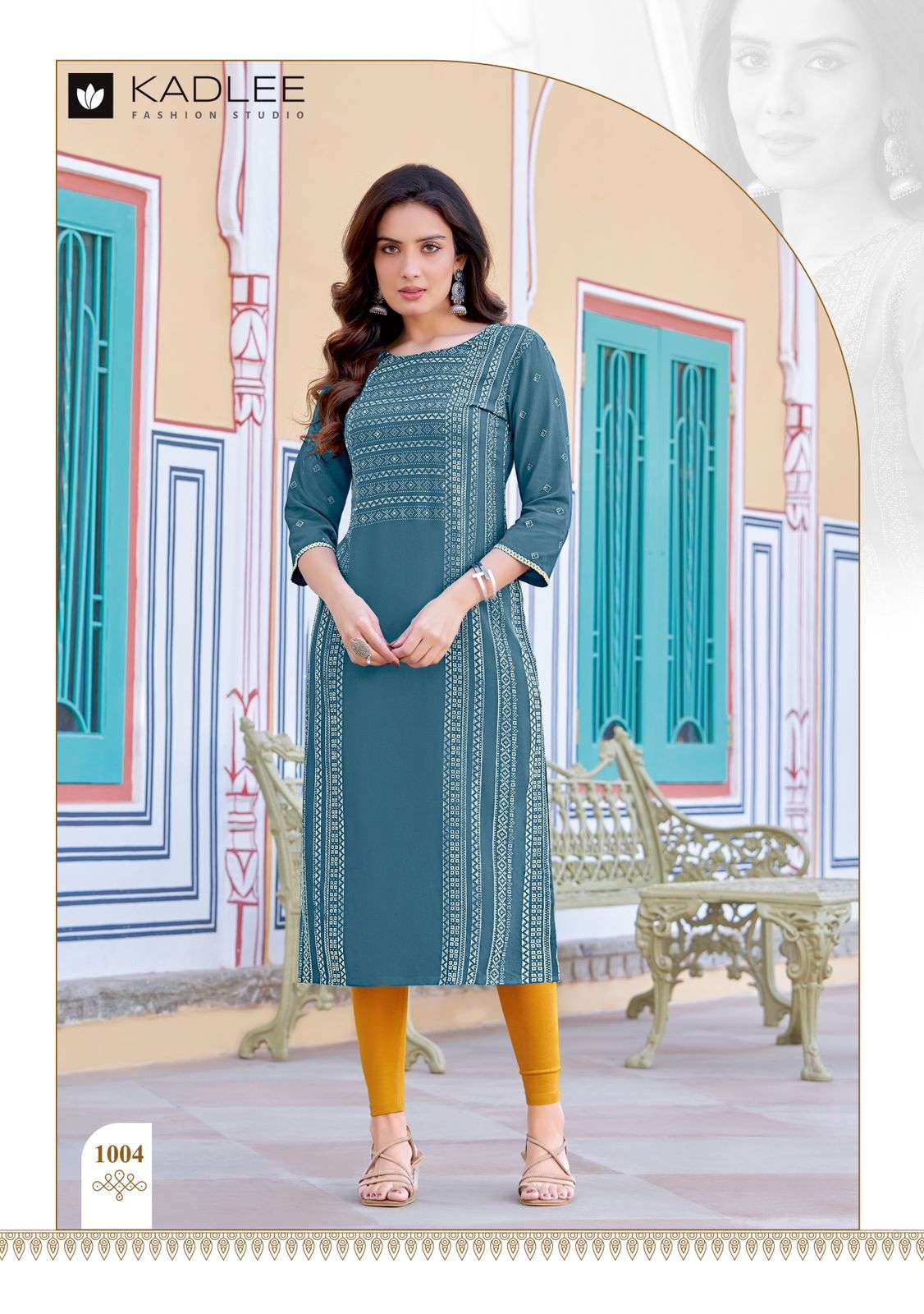 KADLEE Gold Coin Kurti Wholesale catalog
