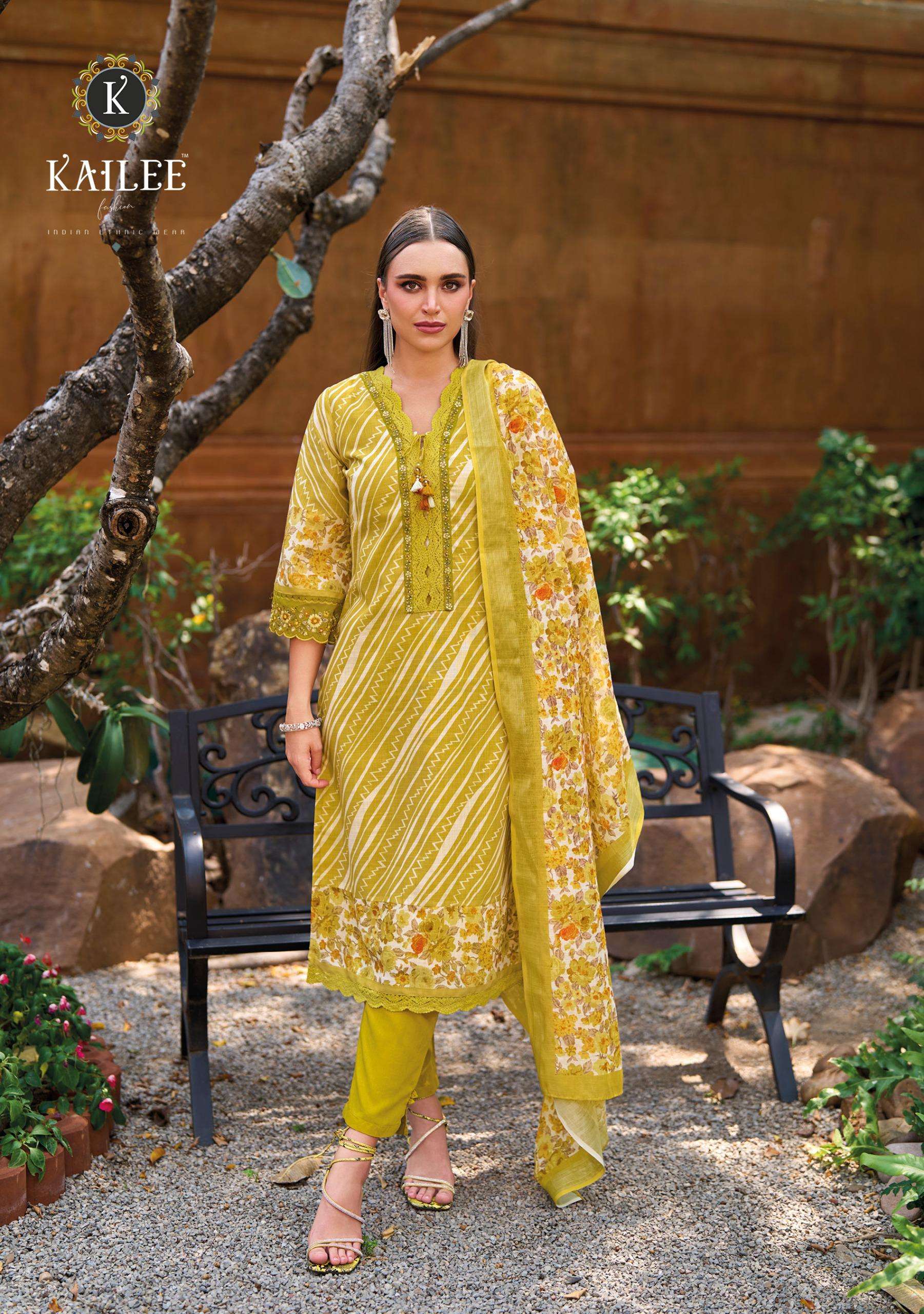 KAILEE FASHION IZHAAR vol-2 KURTI WHOLESALE CATALOG