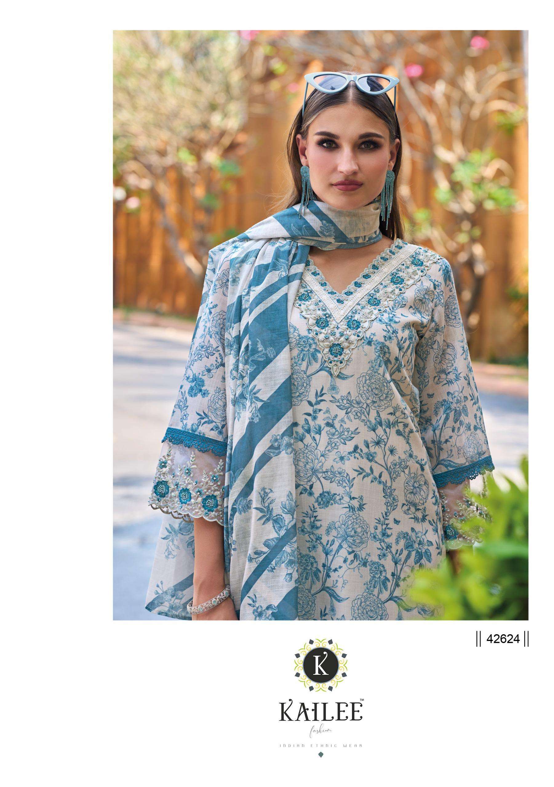 KAILEE FASHION IZHAAR vol-2 KURTI WHOLESALE CATALOG