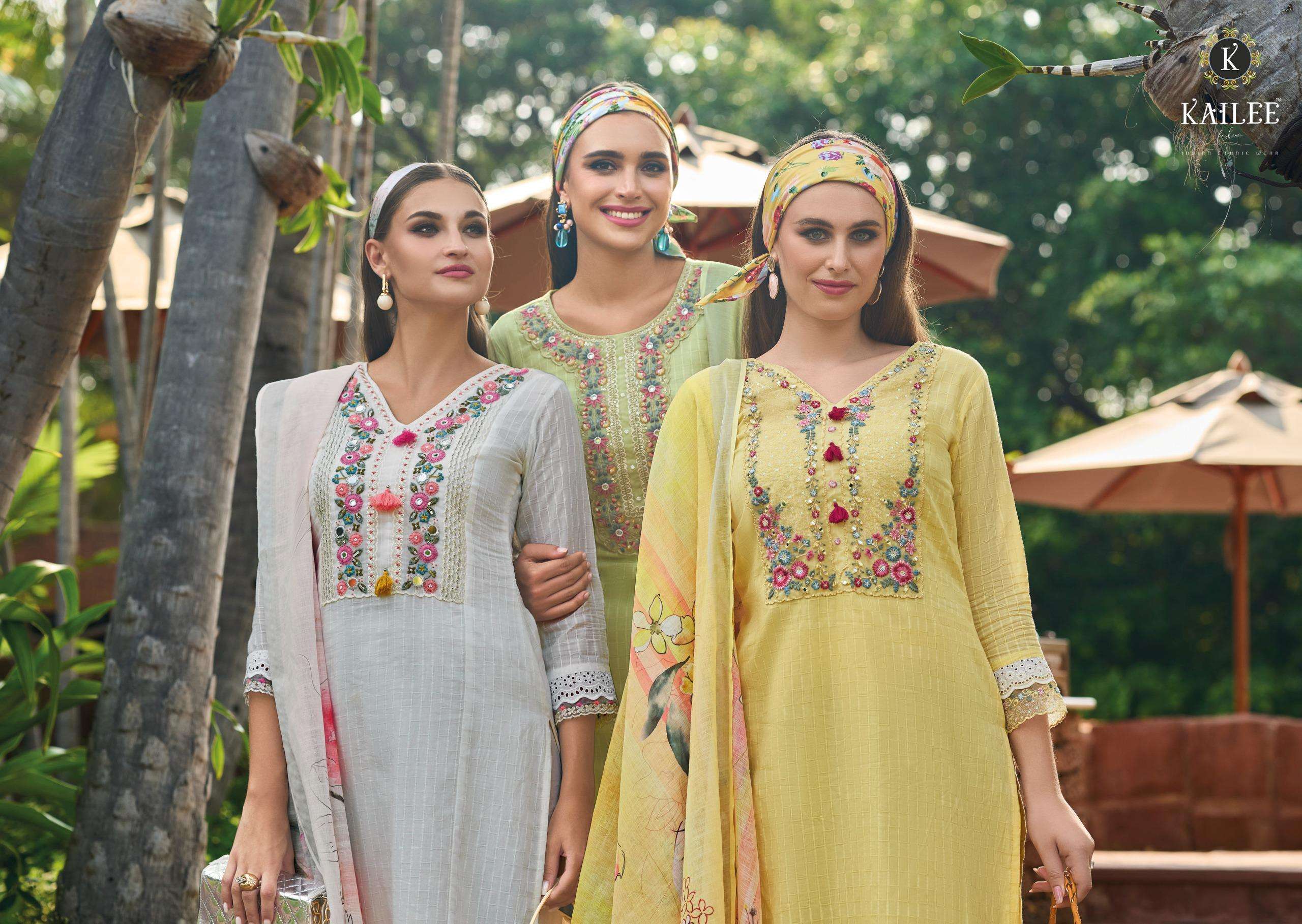 KAILEE FASHION SUMMER GARDEN KURTI WHOLESALE CATALOG