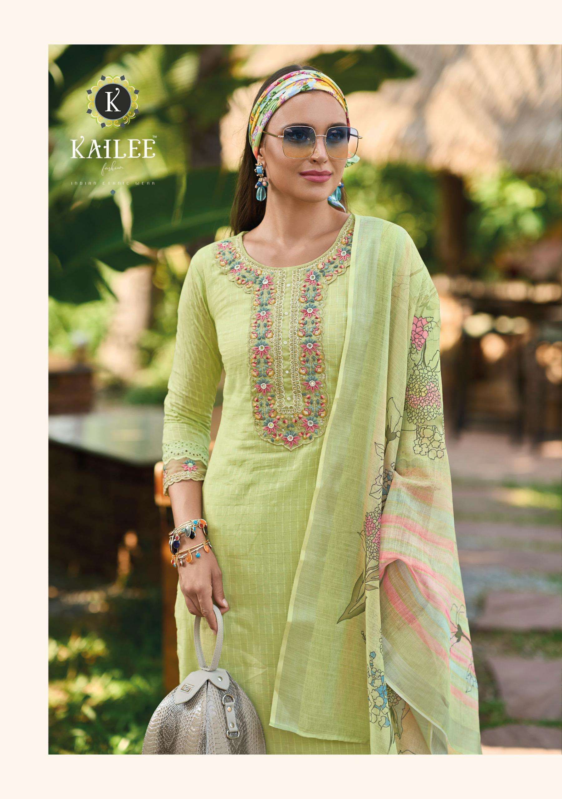 KAILEE FASHION SUMMER GARDEN KURTI WHOLESALE CATALOG