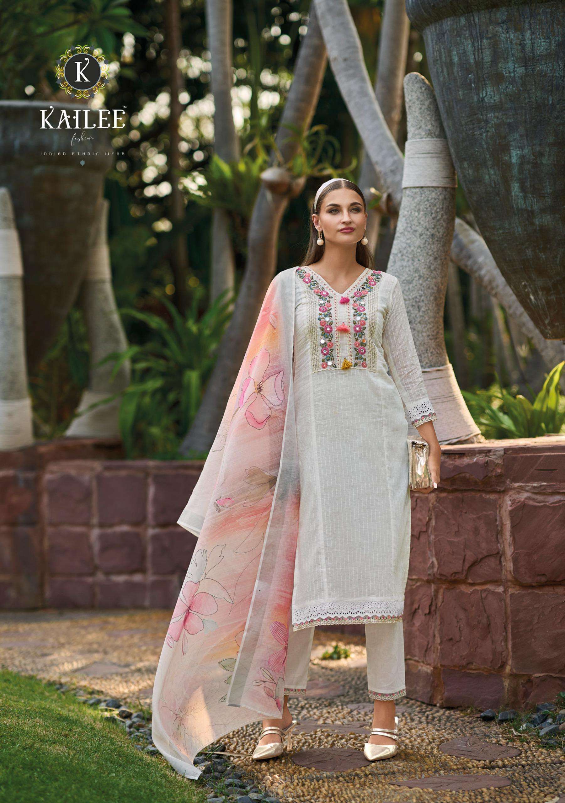 KAILEE FASHION SUMMER GARDEN KURTI WHOLESALE CATALOG