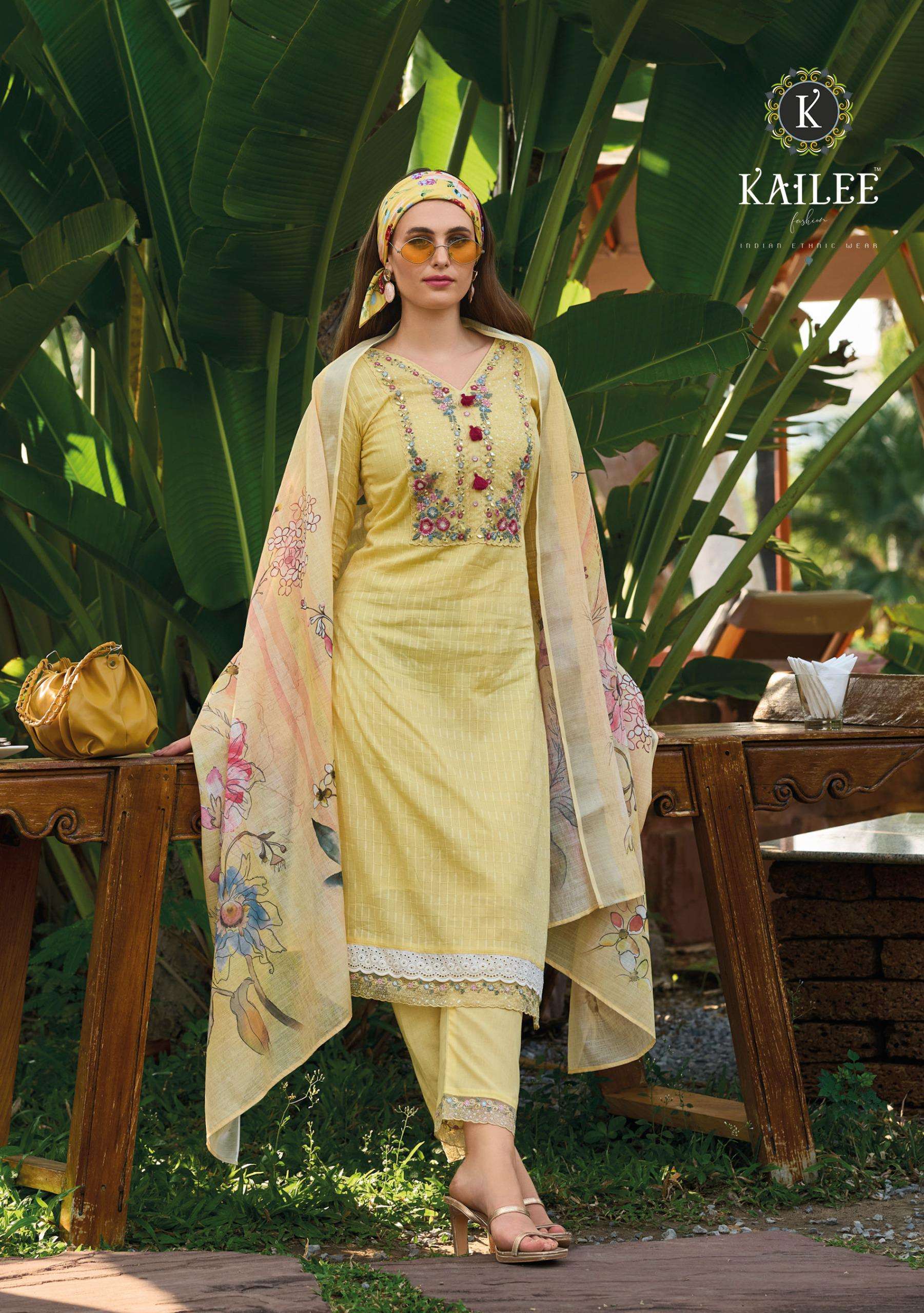 KAILEE FASHION SUMMER GARDEN KURTI WHOLESALE CATALOG