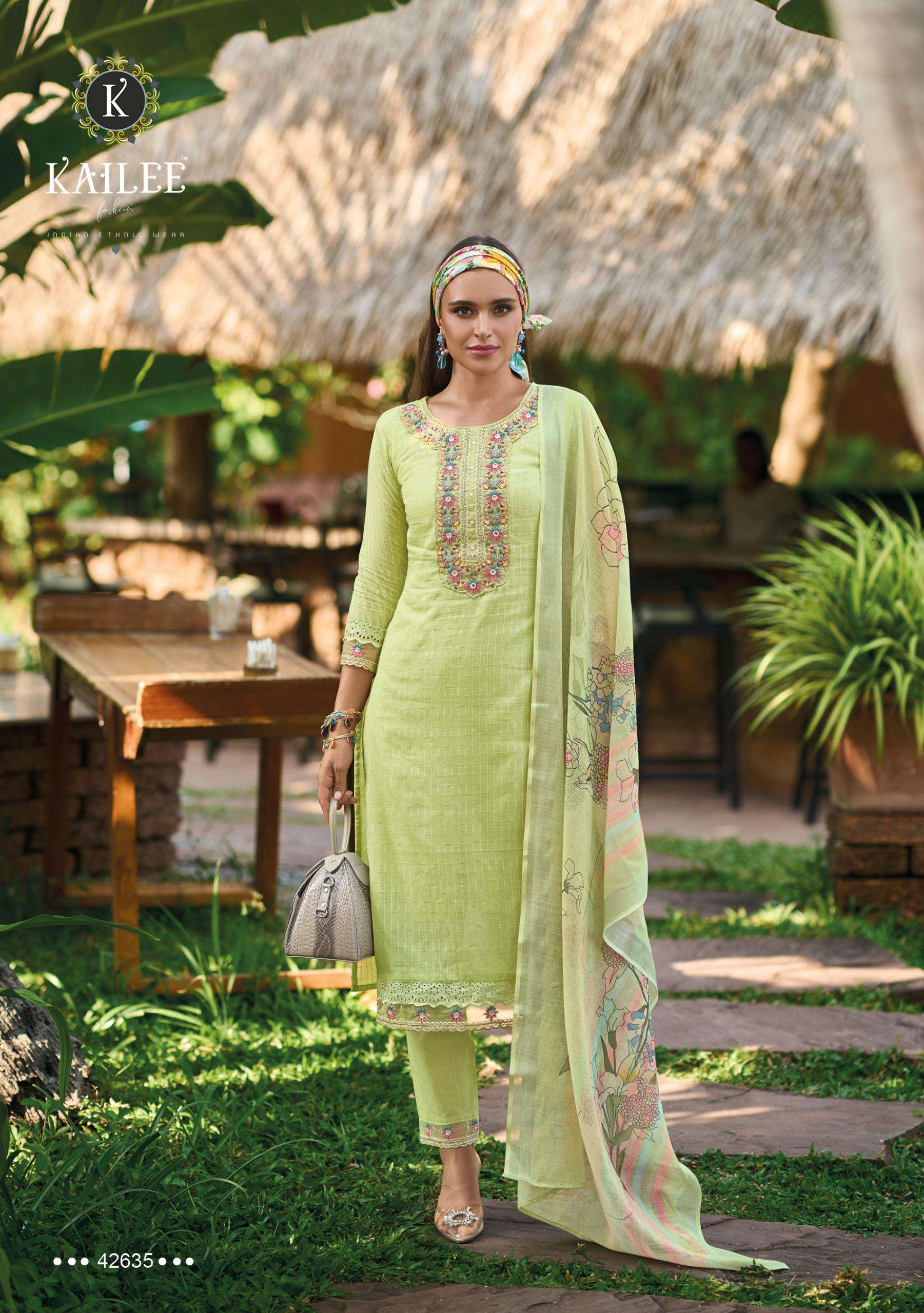 KAILEE FASHION SUMMER GARDEN KURTI WHOLESALE CATALOG