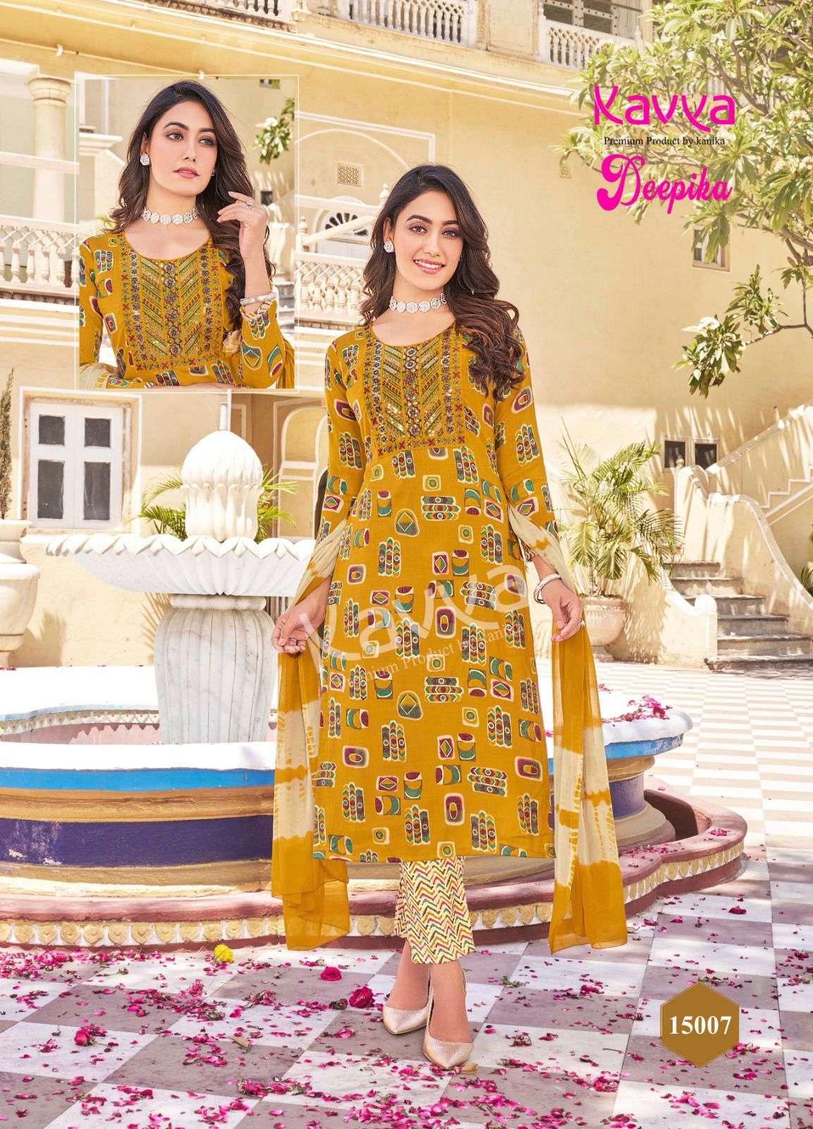 KAVYA DEEPIKA vol -15 Kurti Wholesale catalog