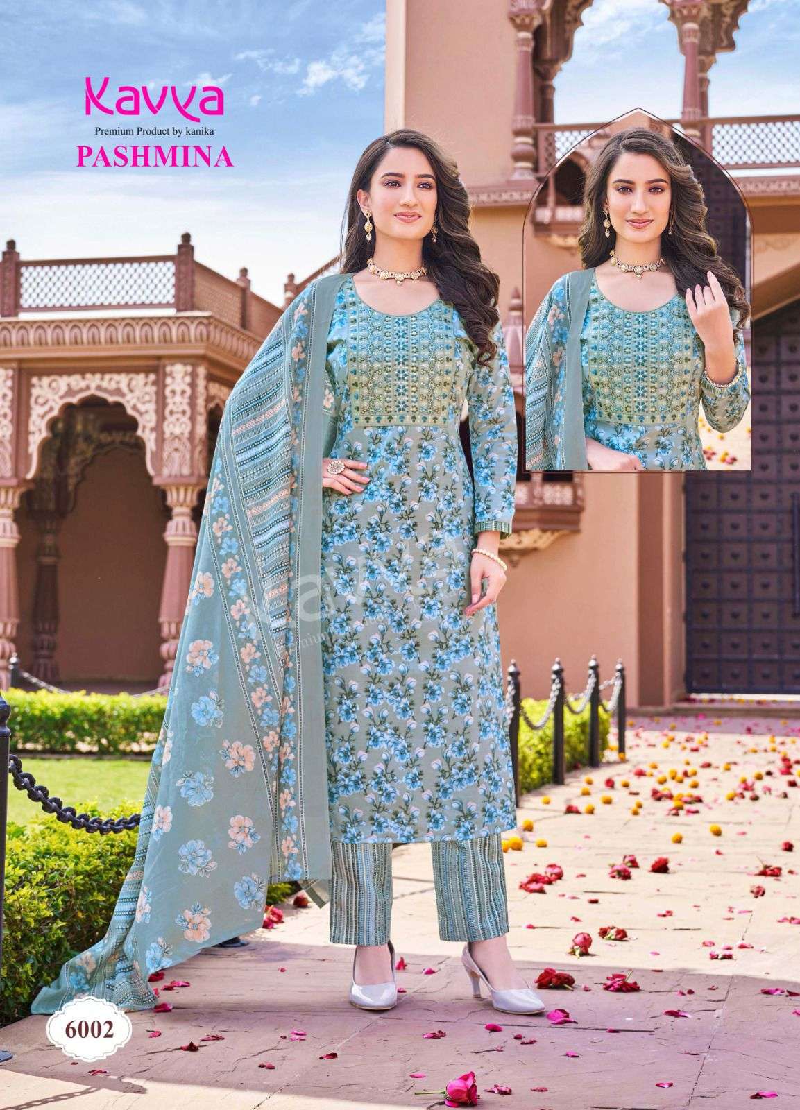 KAVYA  PASHMINA Vol -6 Kurti Wholesale catalog