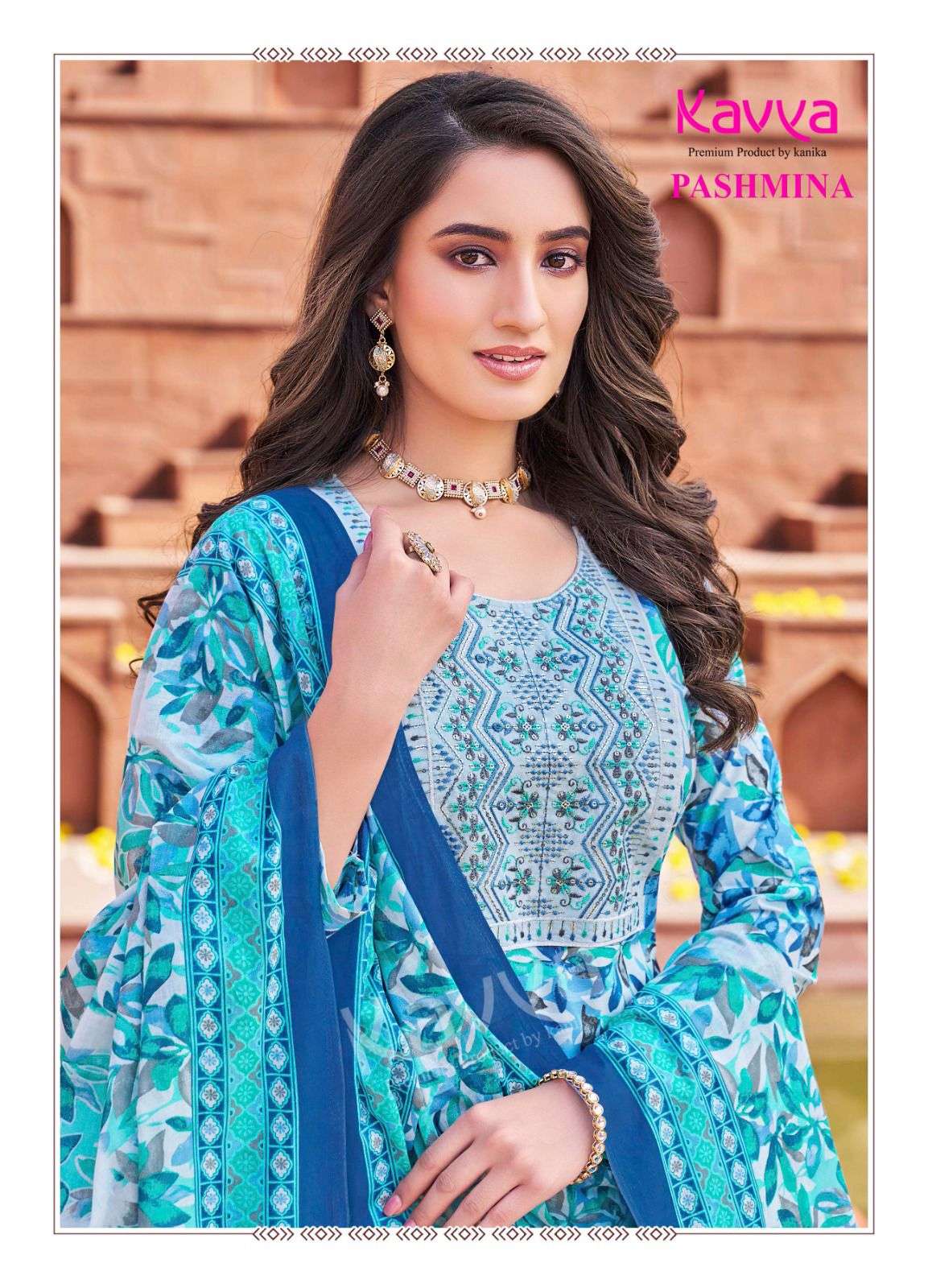 KAVYA  PASHMINA Vol -6 Kurti Wholesale catalog