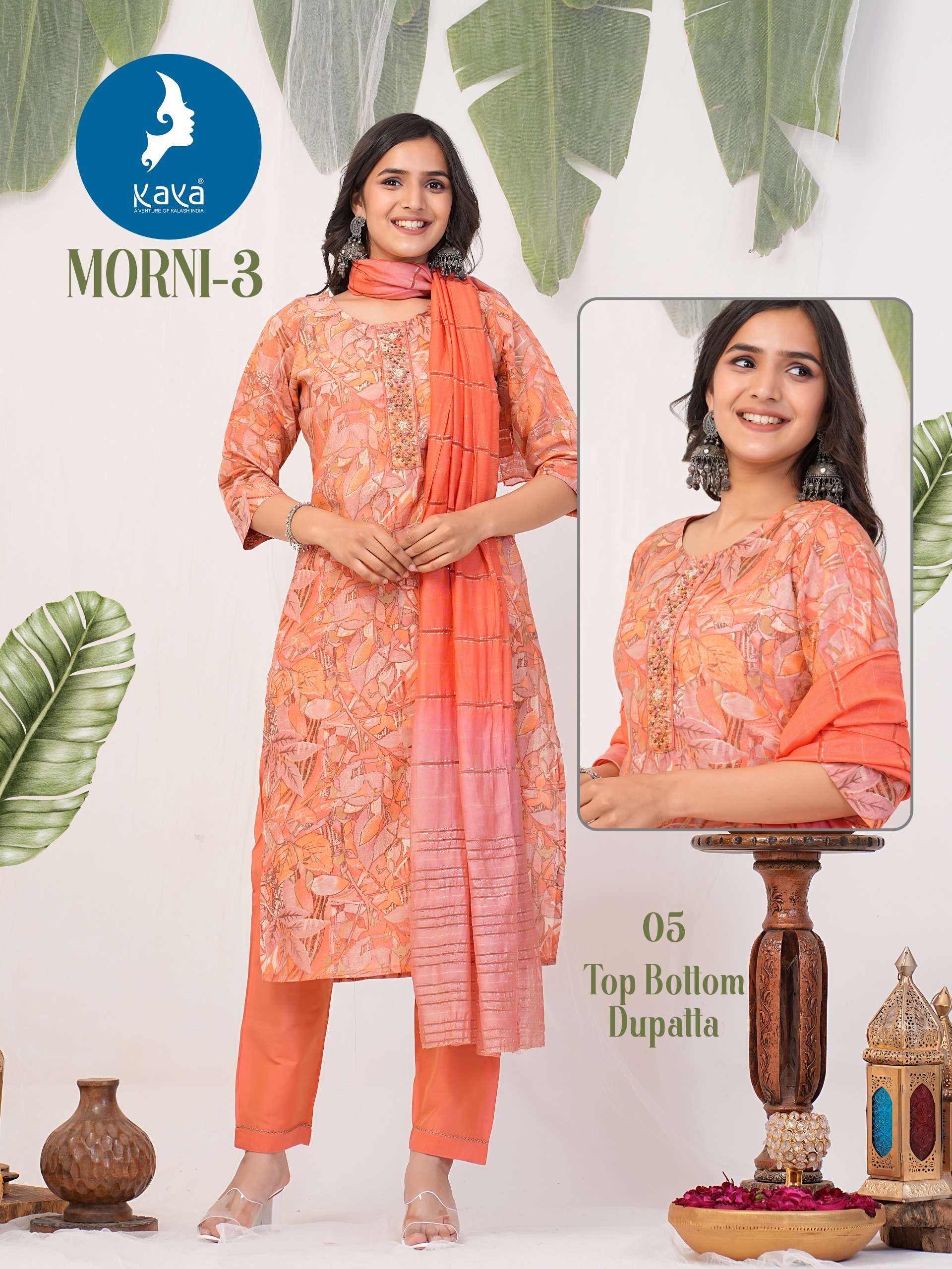 KAYA MORNI 3 Kurti Wholesale catalog