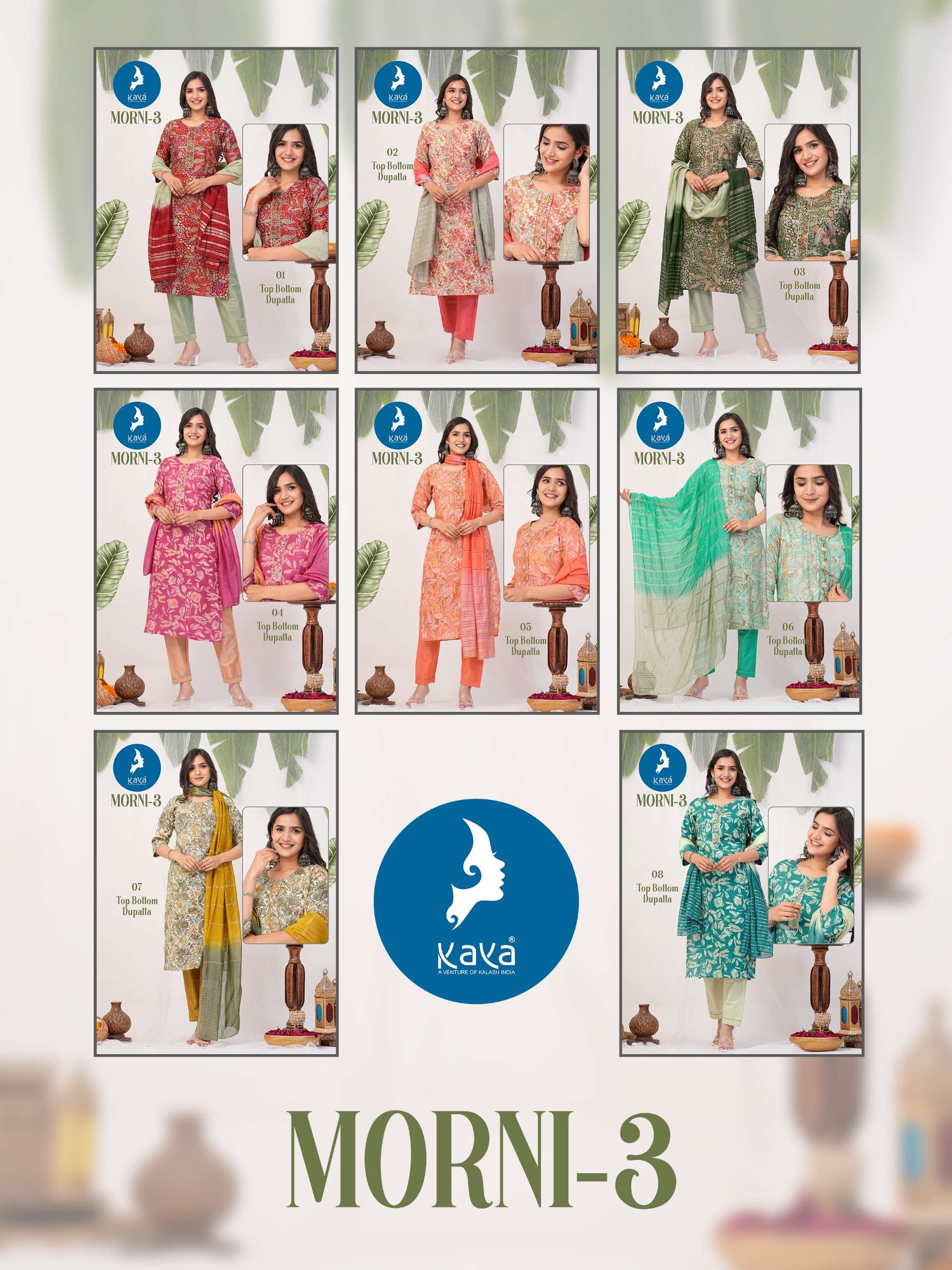 KAYA MORNI 3 Kurti Wholesale catalog