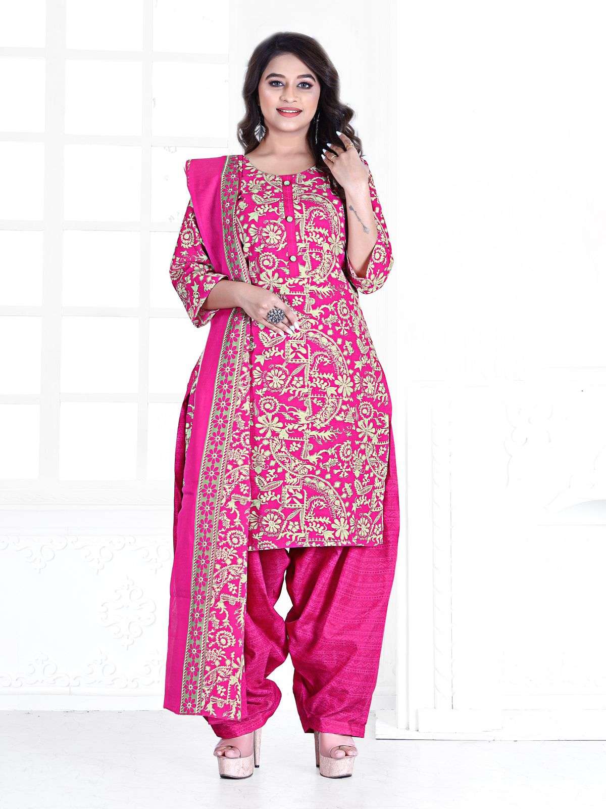 KCF JYOTI PATIYALA READYMADE VOL-1 Dress Materials Wholesale catalog