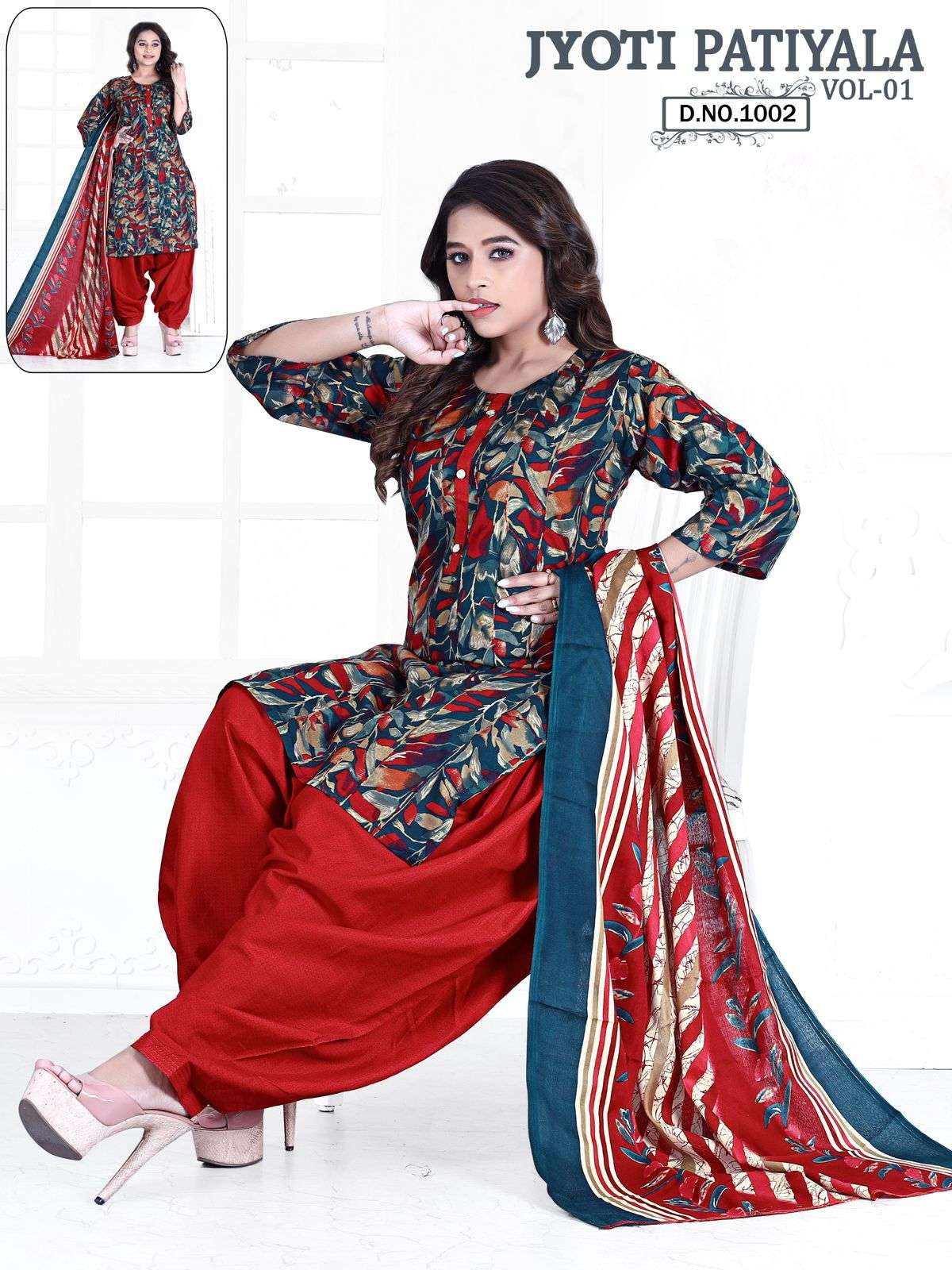 KCF JYOTI PATIYALA READYMADE VOL-1 Dress Materials Wholesale catalog