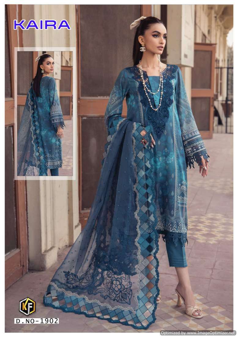 Keval Kaira Vol-19 – Dress Material - Wholesale Catalog