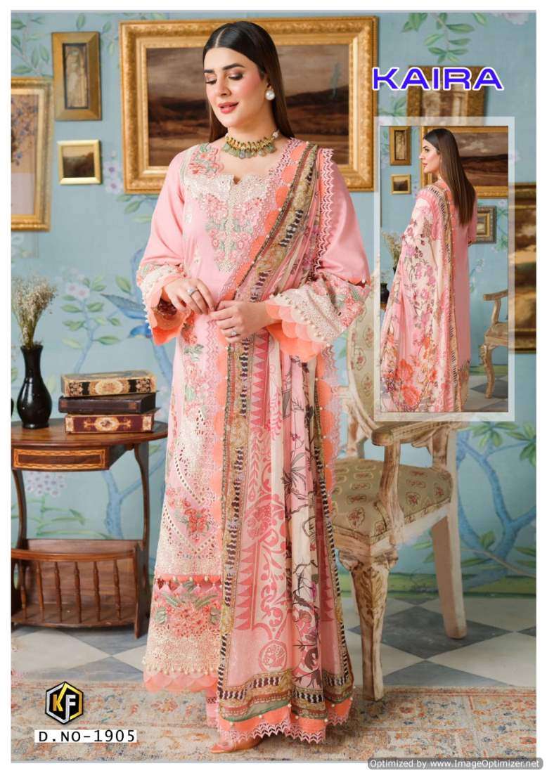 Keval Kaira Vol-19 – Dress Material - Wholesale Catalog