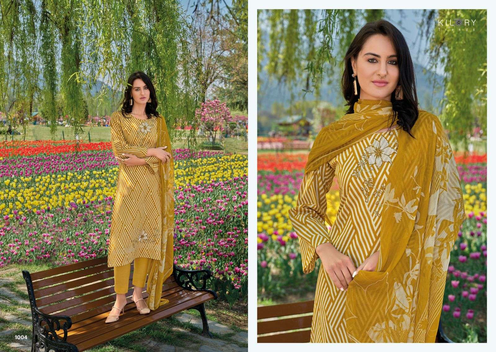 Kilory Elnaz Vol 2 Lawn Cotton Salwar Kameez Wholesale catalog