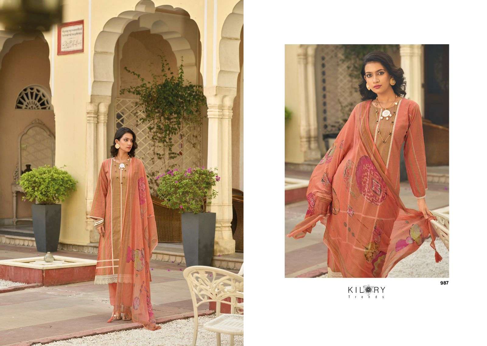 Kilory Legacy Of Summer Lawn Cotton Digital Printed Salwar Kameez Wholesale catalog