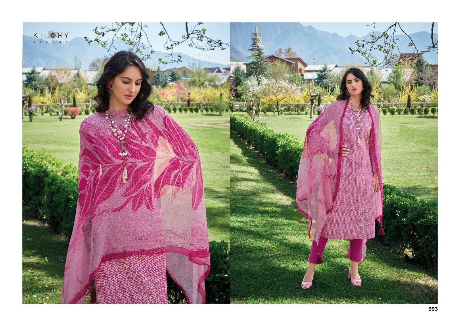 Kilory Safar Lawn Cotton Embroidery Salwar Kameez Wholesale catalog