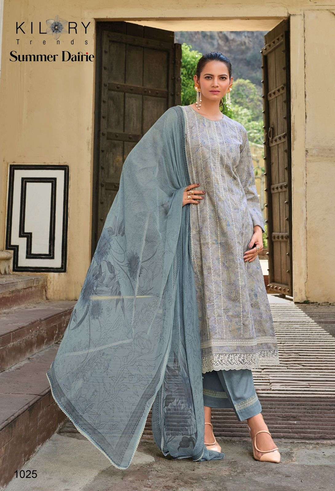 Kilory Summer Dairie Lawn Cotton Salwar Kameez Wholesale catalog