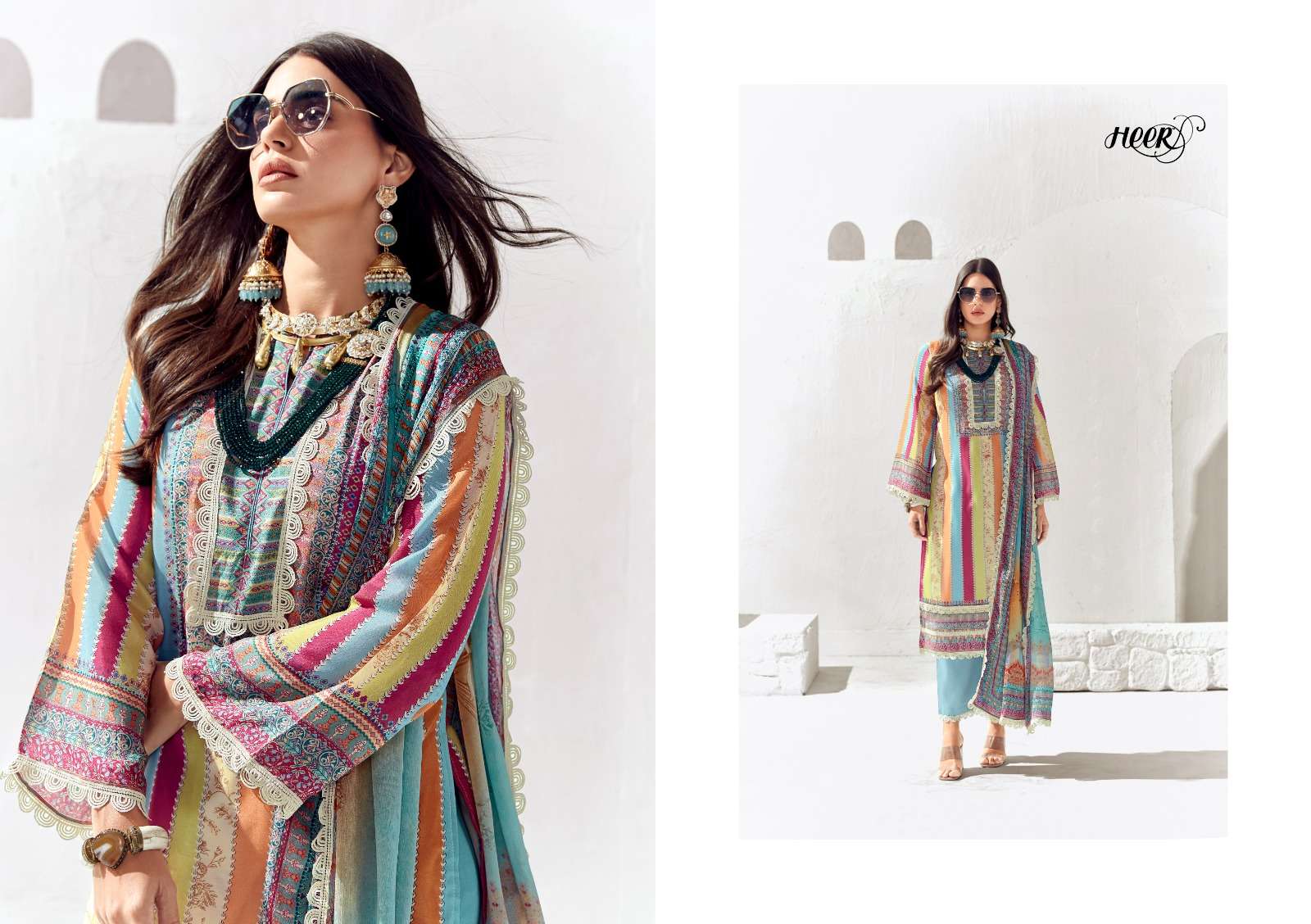 Kimora Heer Layla Cotton Lawn Salwar Kameez Wholesale catalog