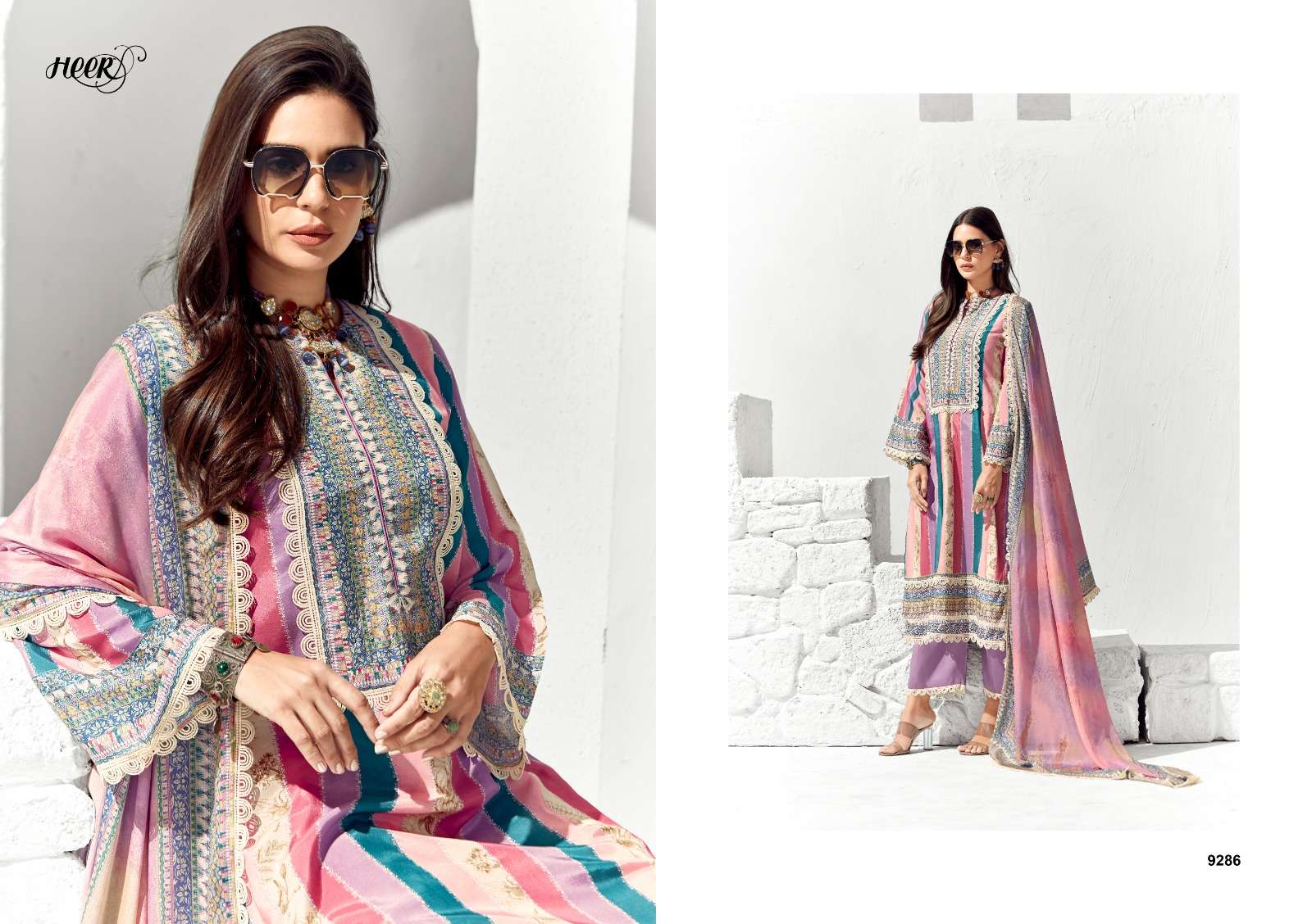 Kimora Heer Layla Cotton Lawn Salwar Kameez Wholesale catalog