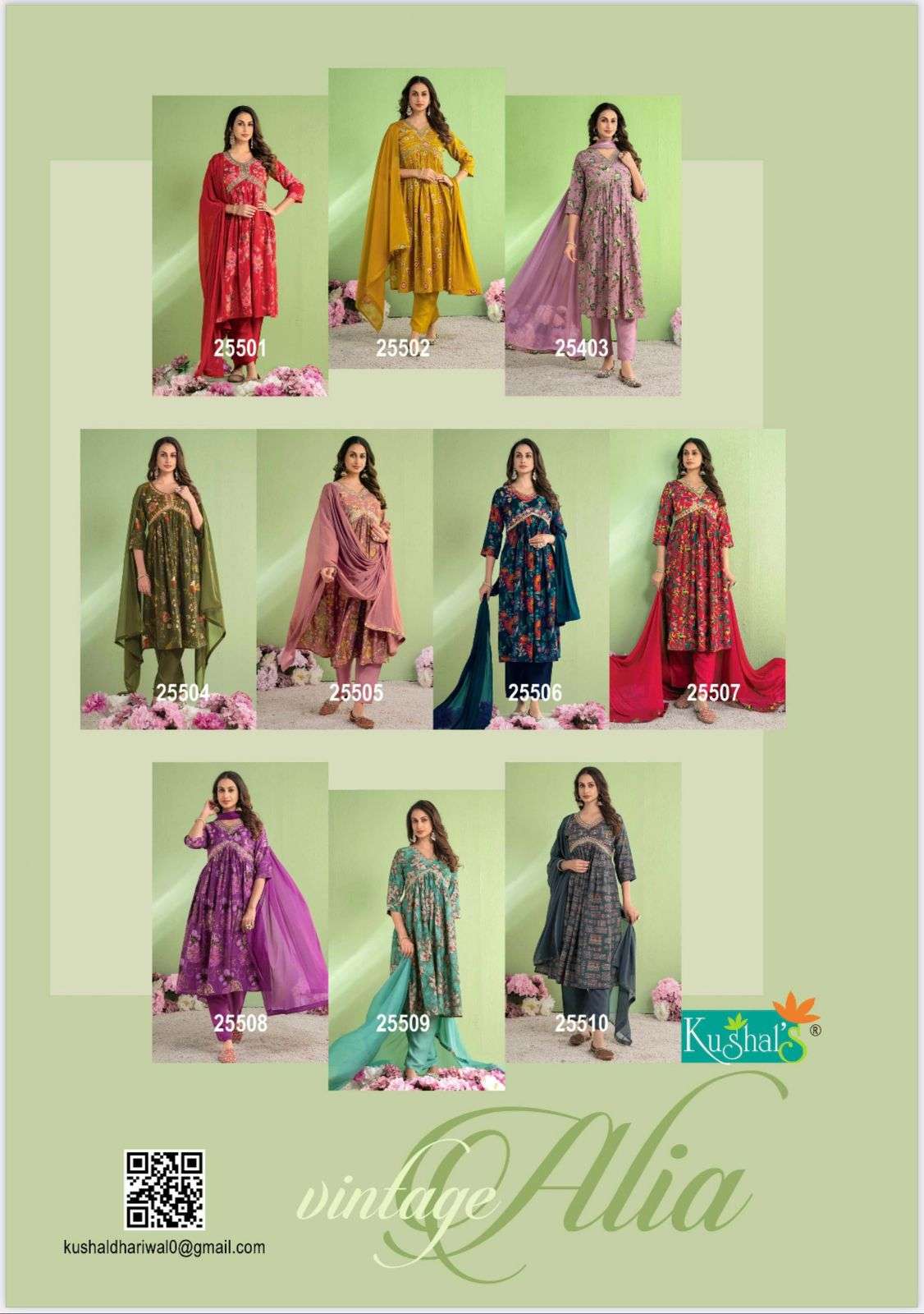 KUSHAL VINTAGE ALIA Kurti Wholesale catalog