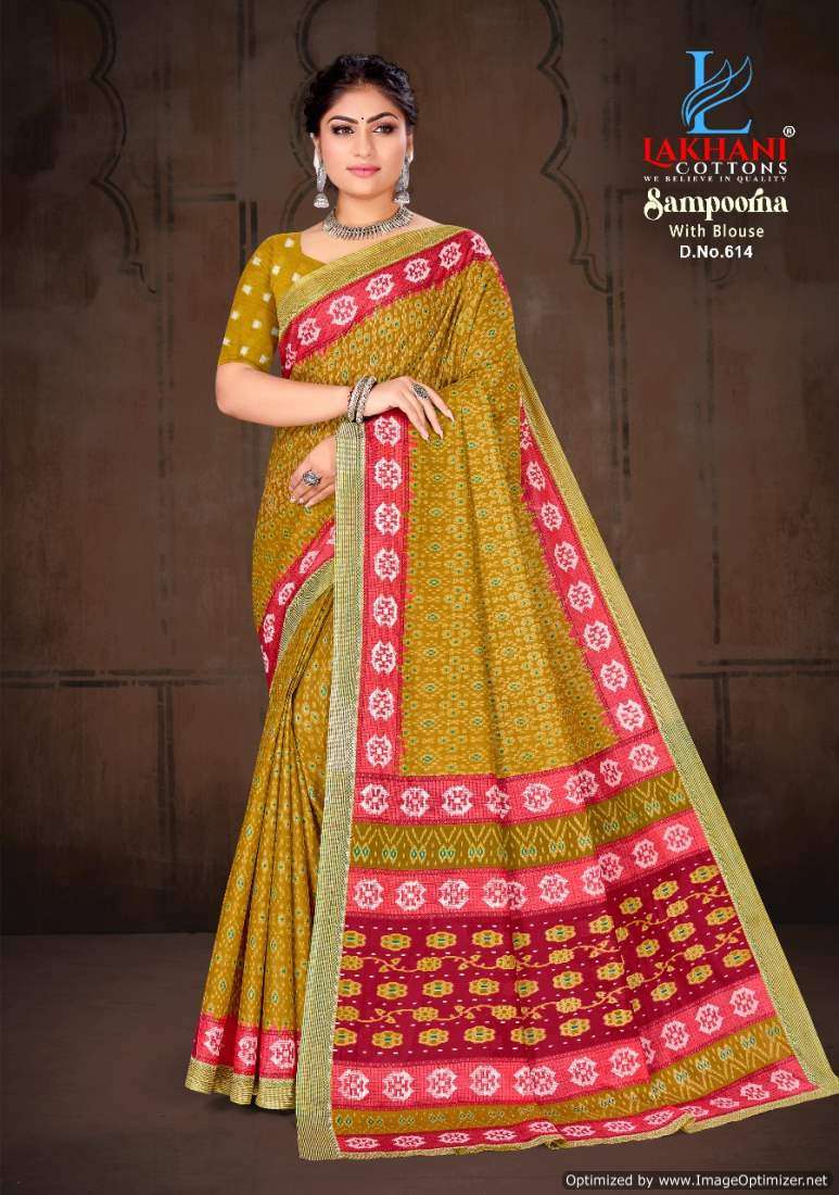 Lakhani Sampoorna Vol-6 – Cotton Sarees - Wholesale Catalog