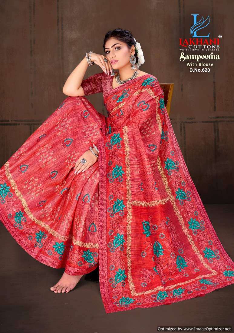 Lakhani Sampoorna Vol-6 – Cotton Sarees - Wholesale Catalog