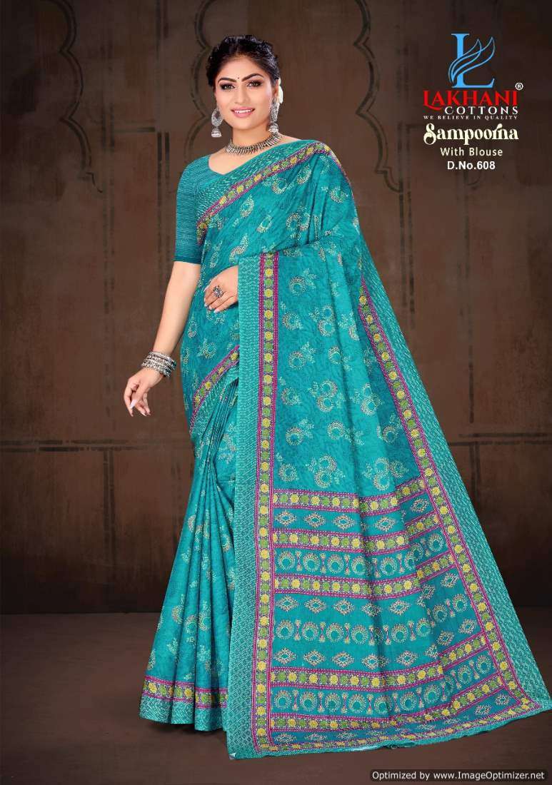 Lakhani Sampoorna Vol-6 – Cotton Sarees - Wholesale Catalog