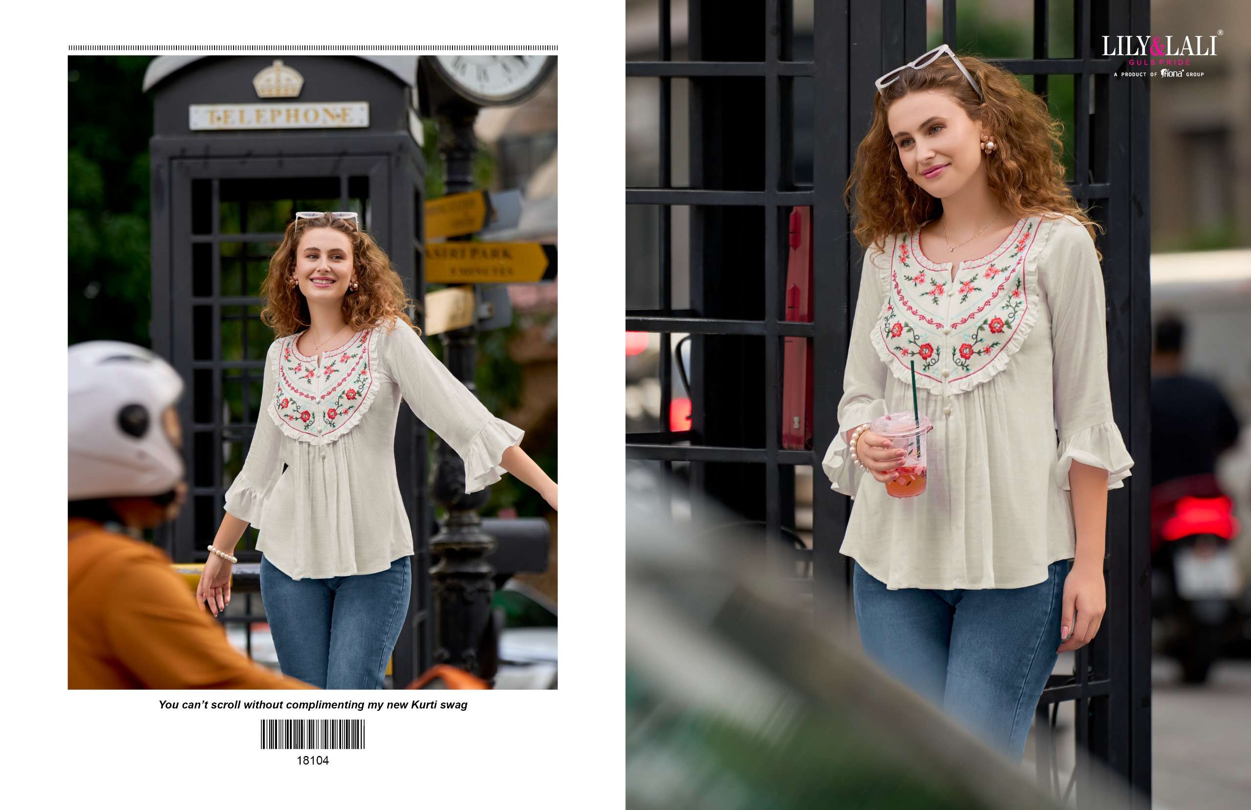 LILY & LALI MELODY-4 Kurti Wholesale catalog
