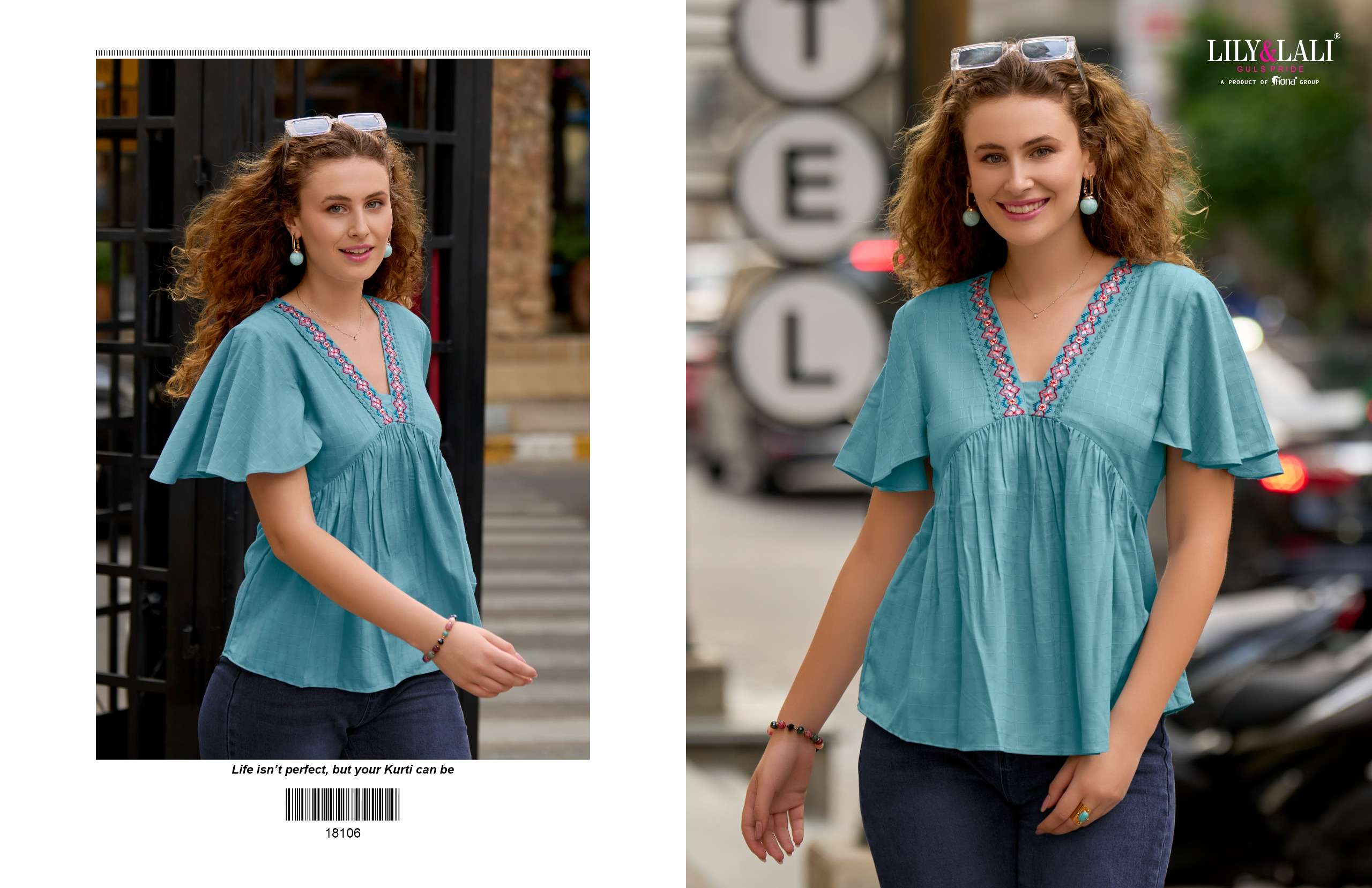 LILY & LALI MELODY-4 Kurti Wholesale catalog