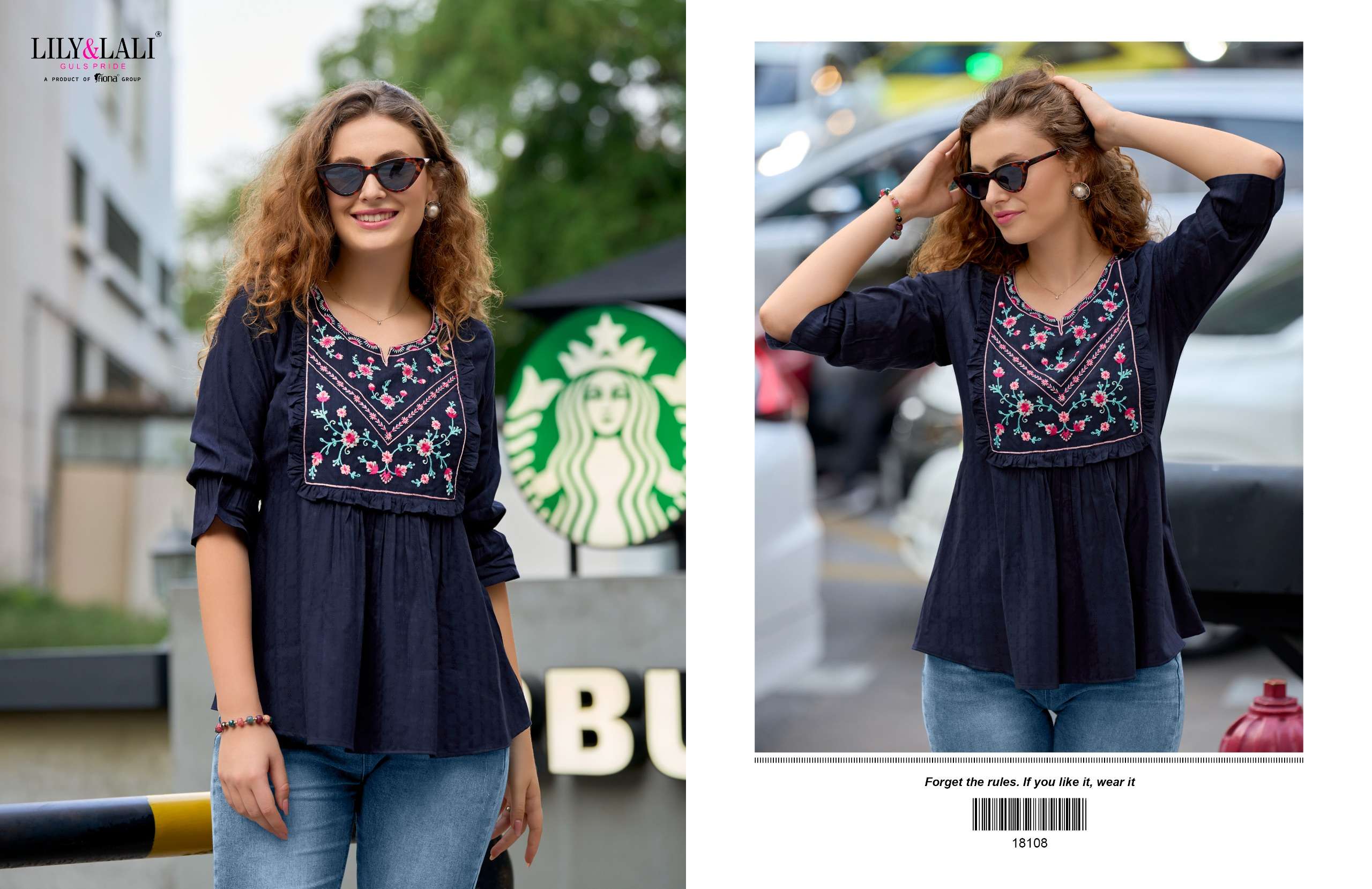 LILY & LALI MELODY-4 Kurti Wholesale catalog