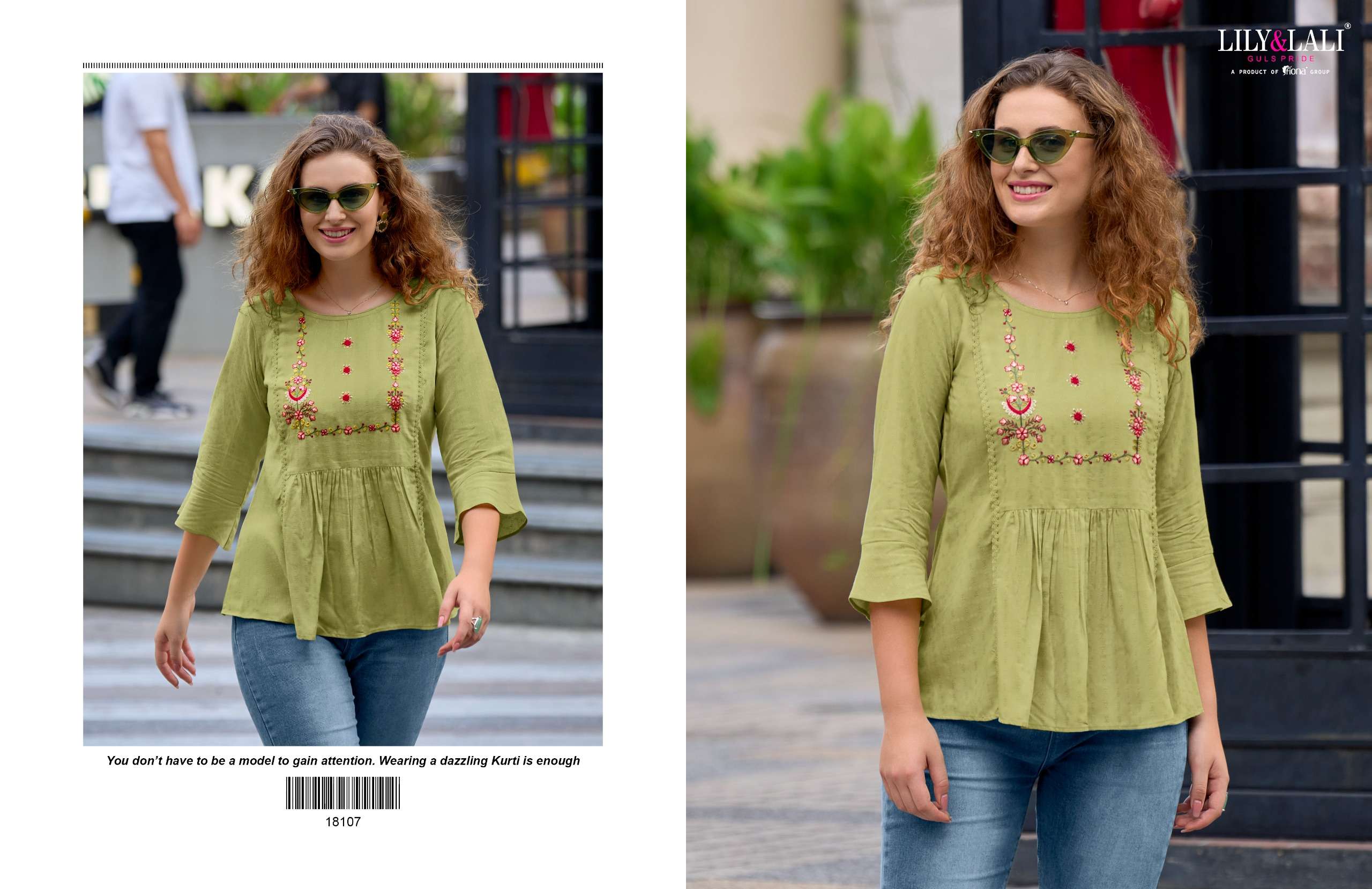 LILY & LALI MELODY-4 Kurti Wholesale catalog