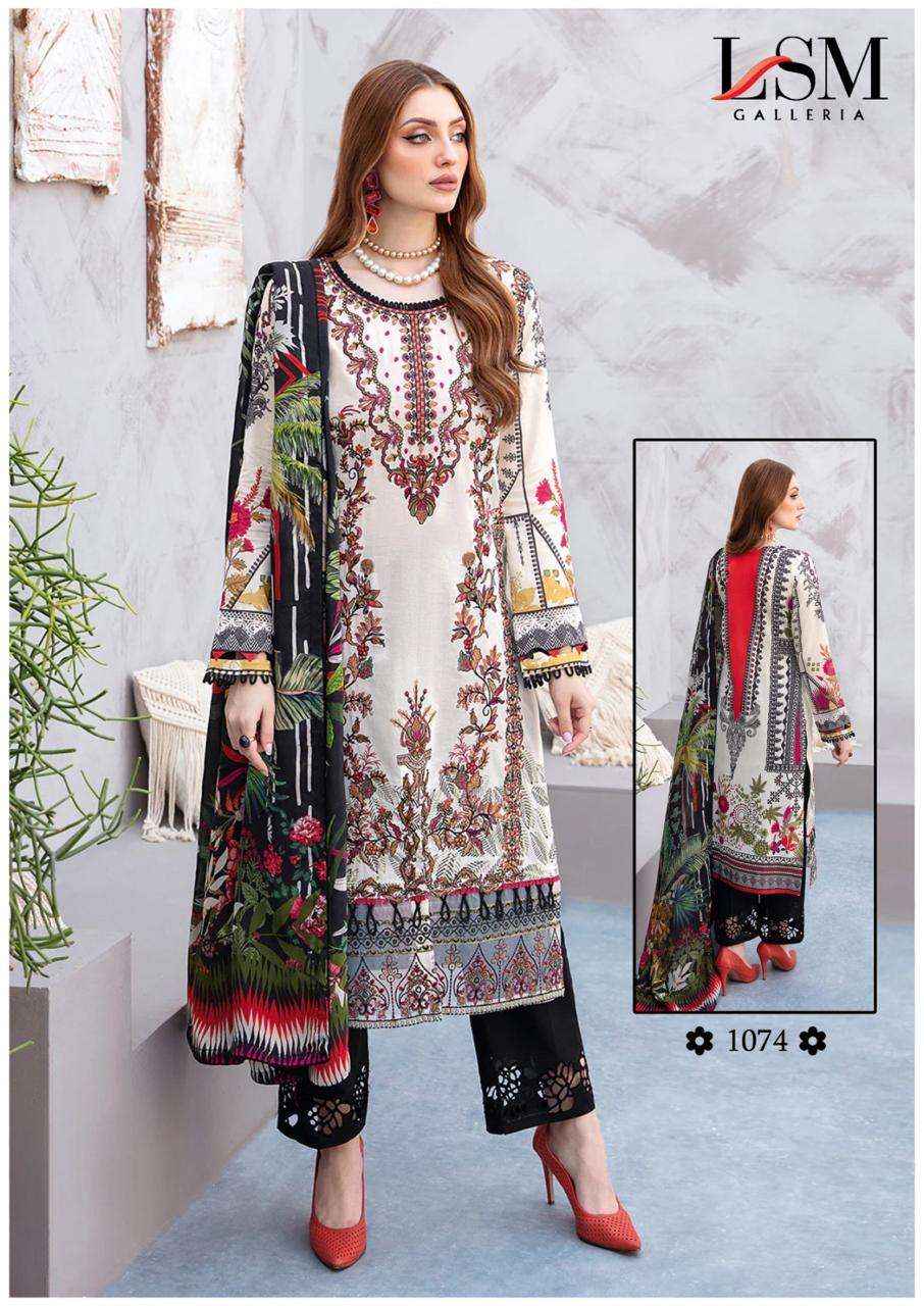 Lsm Parian Dream Vol 8 Heavy Luxury Lawn Pakistani Suits Wholesale catalog