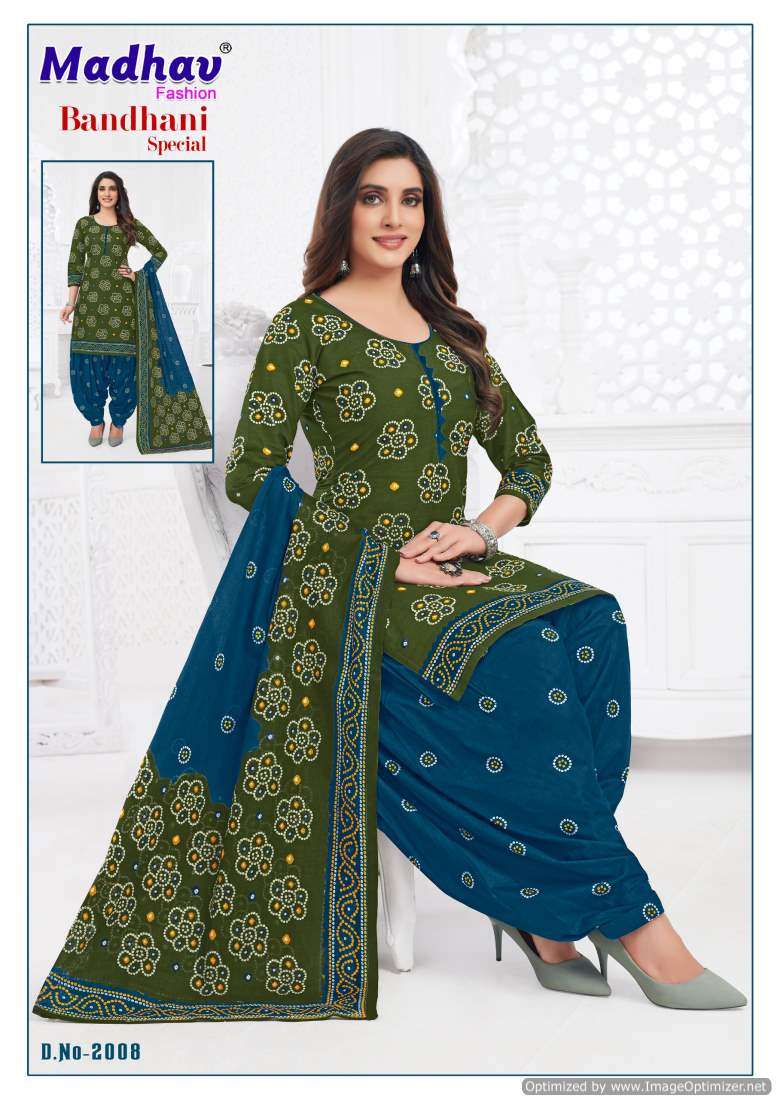 Madhav Bandhani Special Vol-2 – Dress Material - Wholesale Catalog