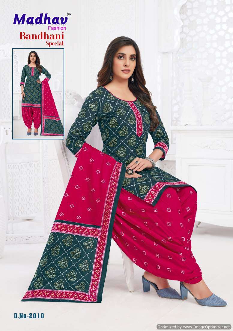 Madhav Bandhani Special Vol-2 – Dress Material - Wholesale Catalog