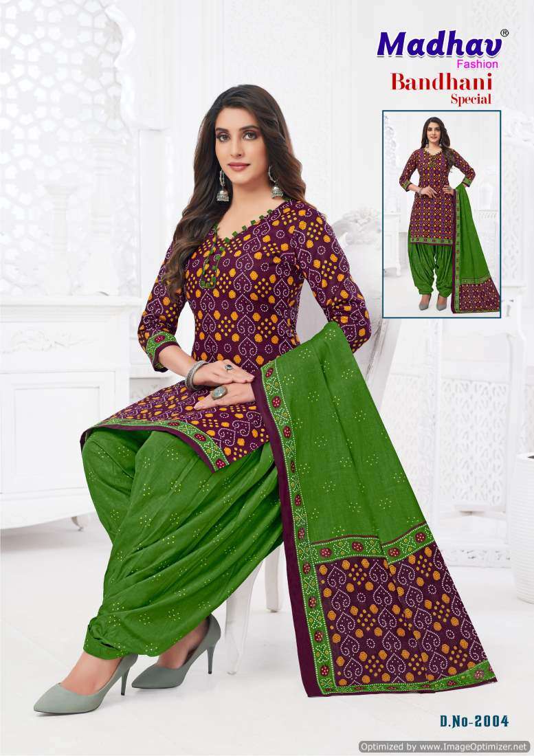 Madhav Bandhani Special Vol-2 – Dress Material - Wholesale Catalog