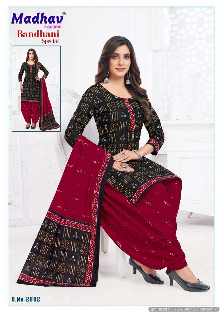 Madhav Bandhani Special Vol-2 – Dress Material - Wholesale Catalog