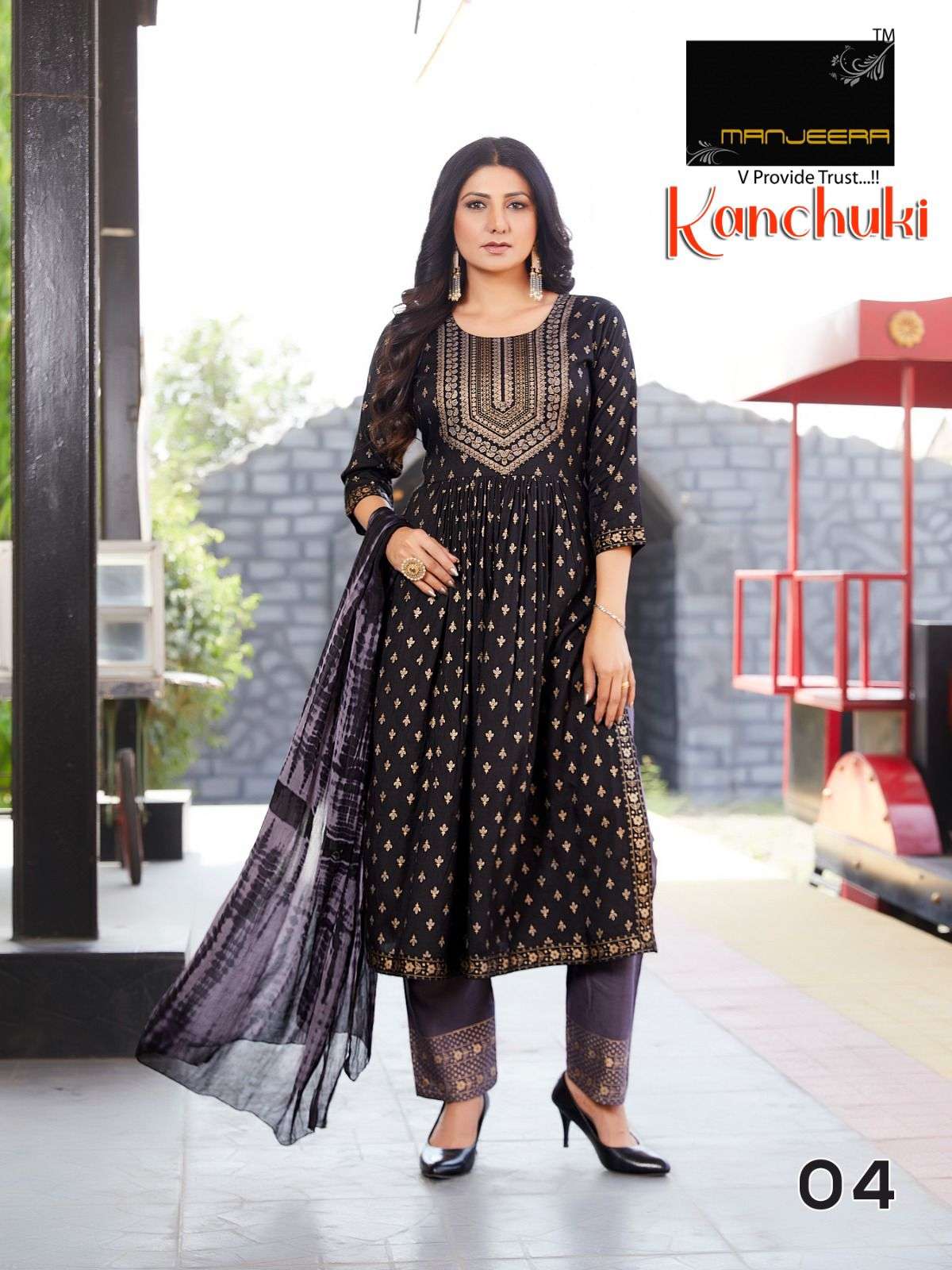 MANJEERA KANCHUKI Kurti Wholesale catalog