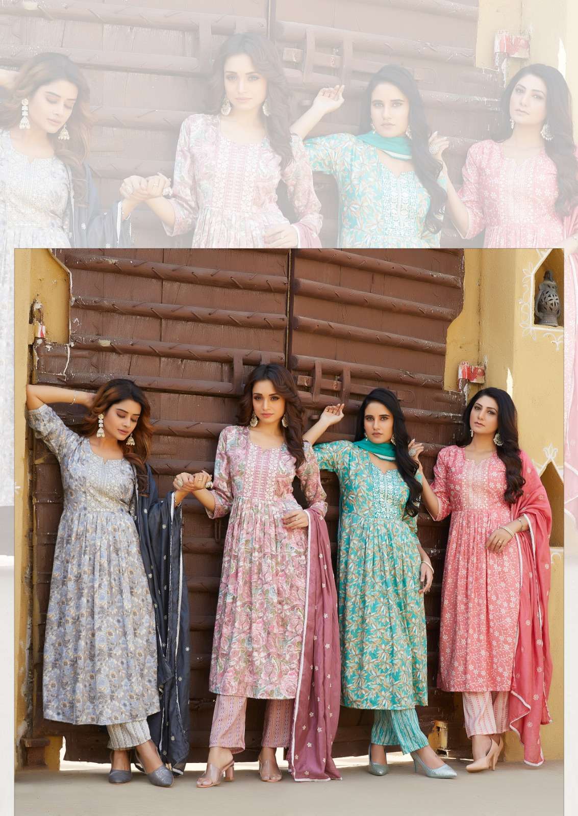 MASTER RIHANA GHERA Kurti Wholesale catalog