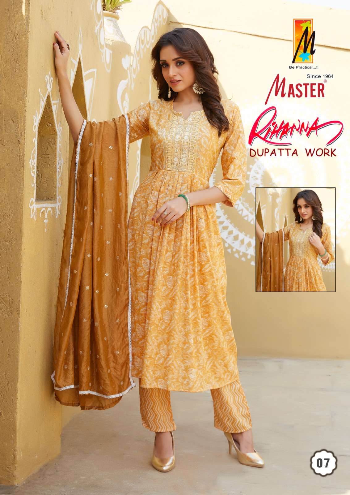MASTER RIHANA GHERA Kurti Wholesale catalog