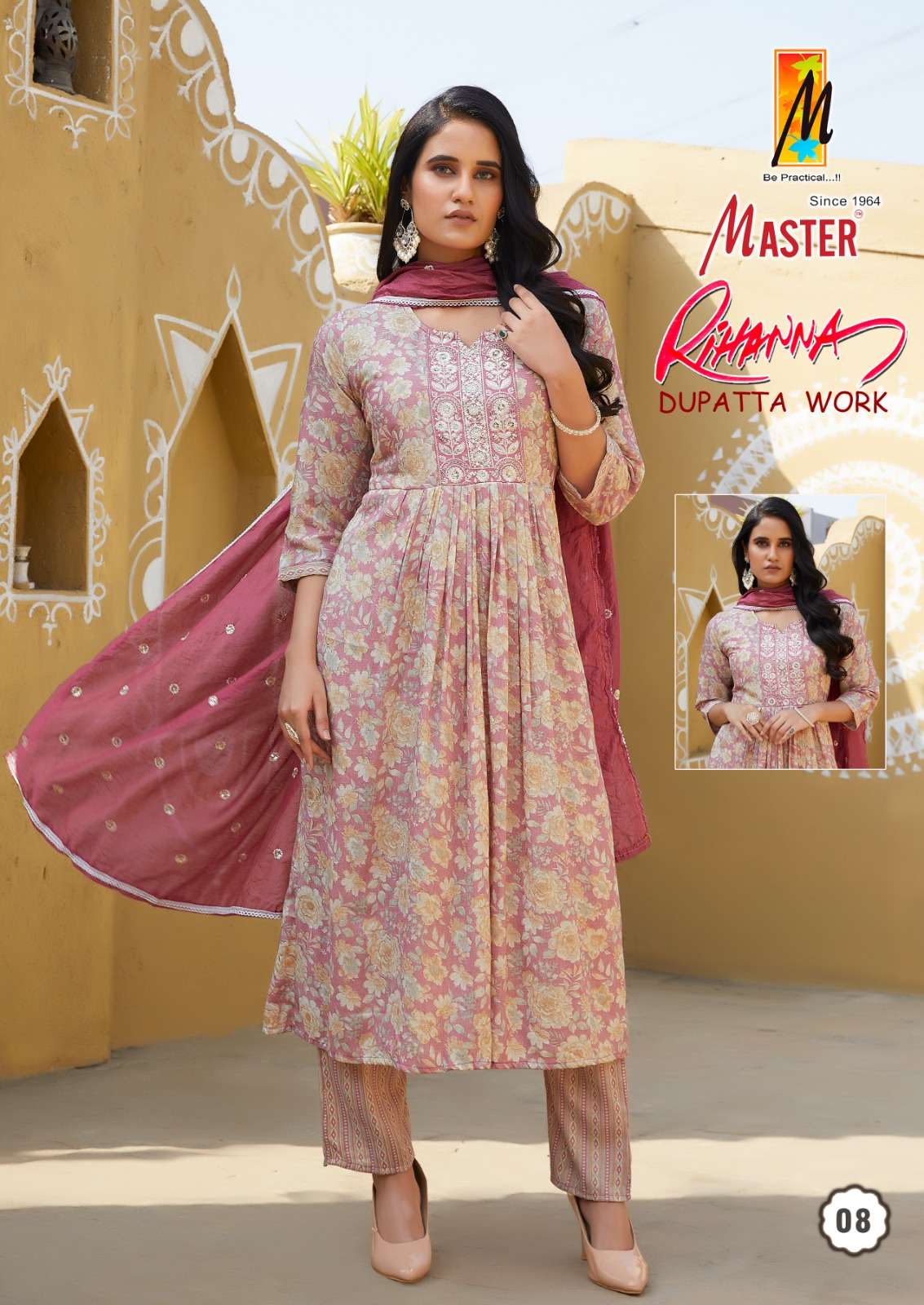 MASTER RIHANA GHERA Kurti Wholesale catalog