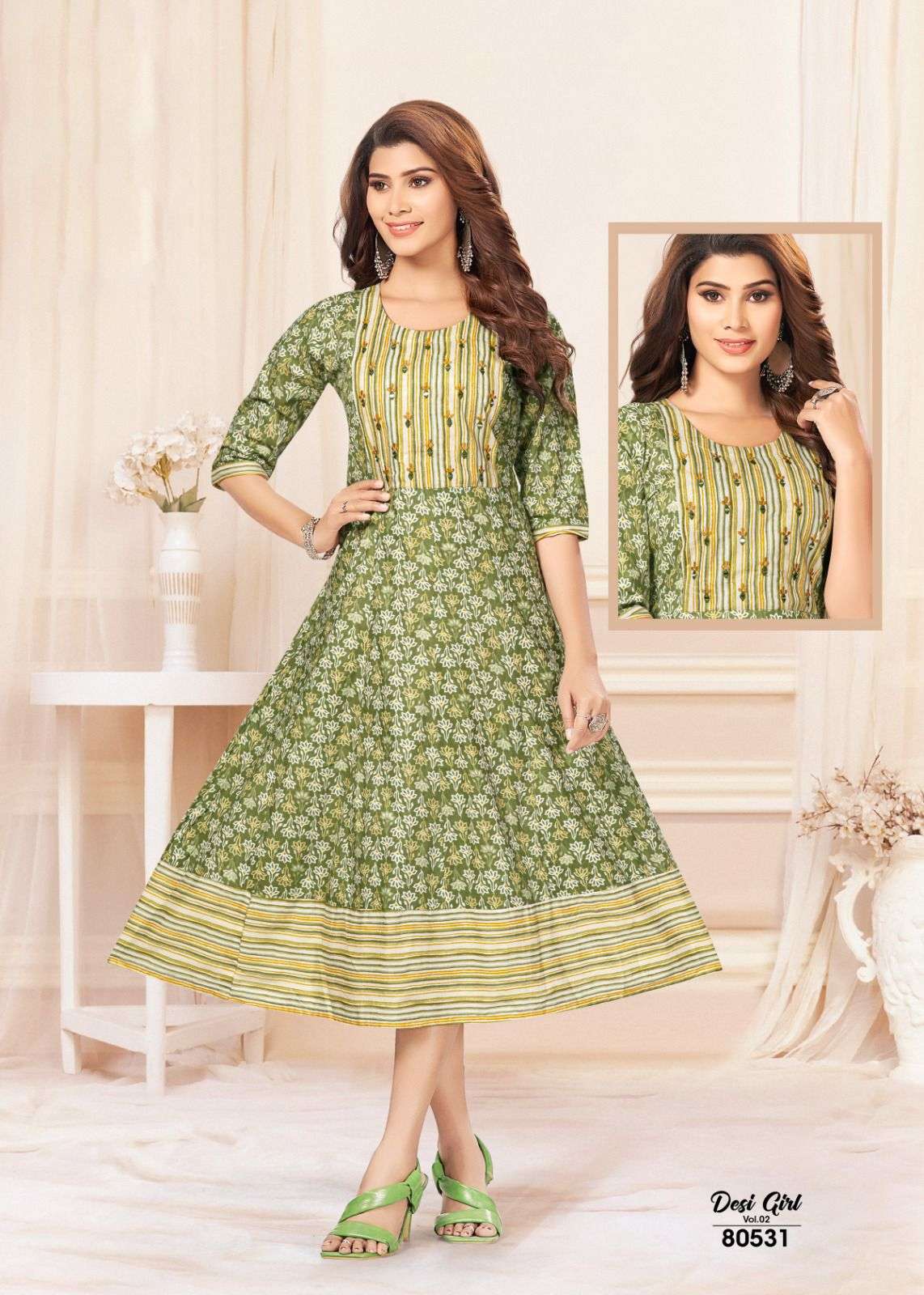 MAYRA DESI GIRL VOL.2 Kurti Wholesale catalog