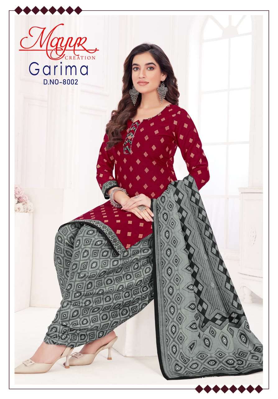 Mayur Garima Vol-8 – Dress Material - Wholesale Catalog