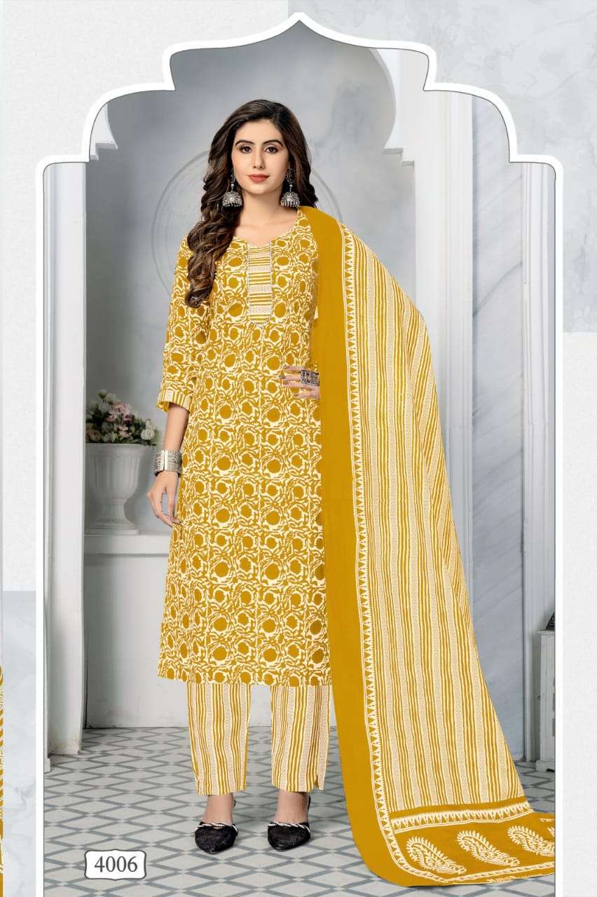 MAYUR GULMOHAR vol 4 Dress Materials Wholesale catalog