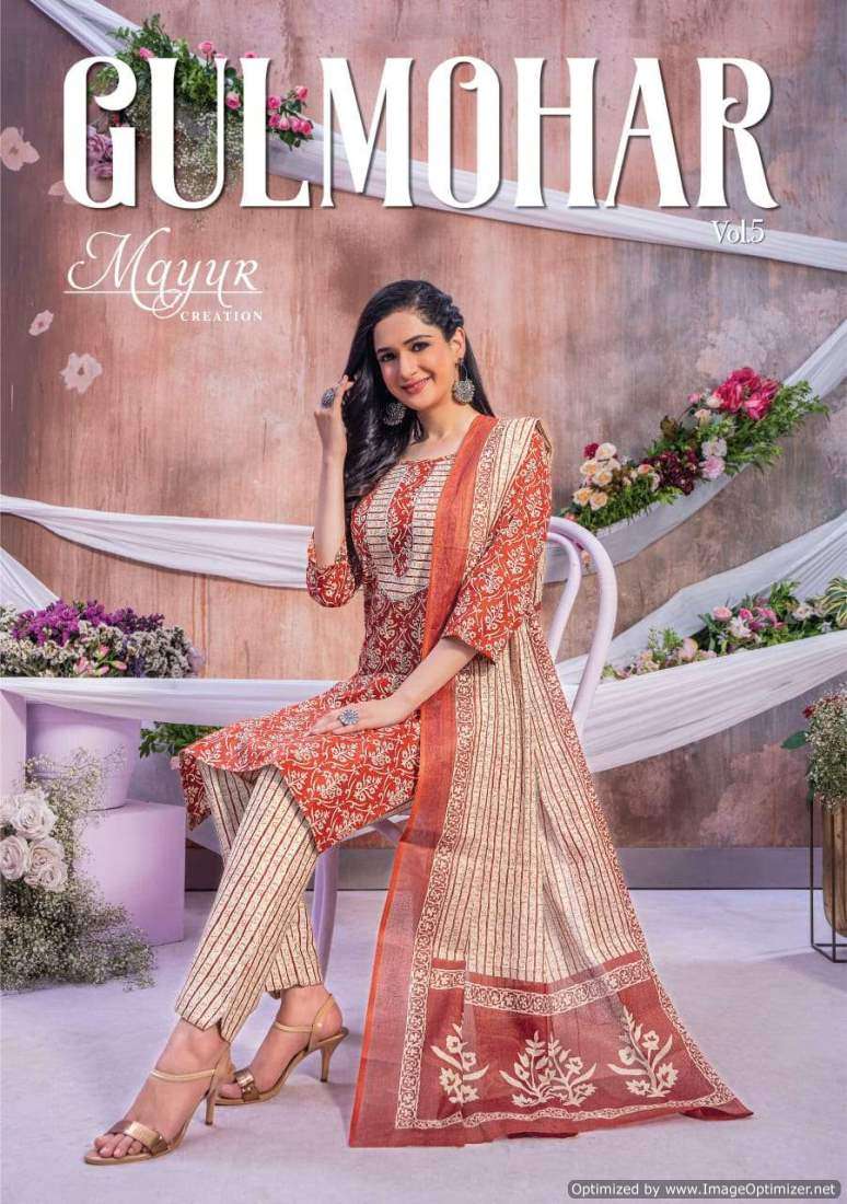Mayur Gulmohar Vol-5 – Dress Material - Wholesale Catalog