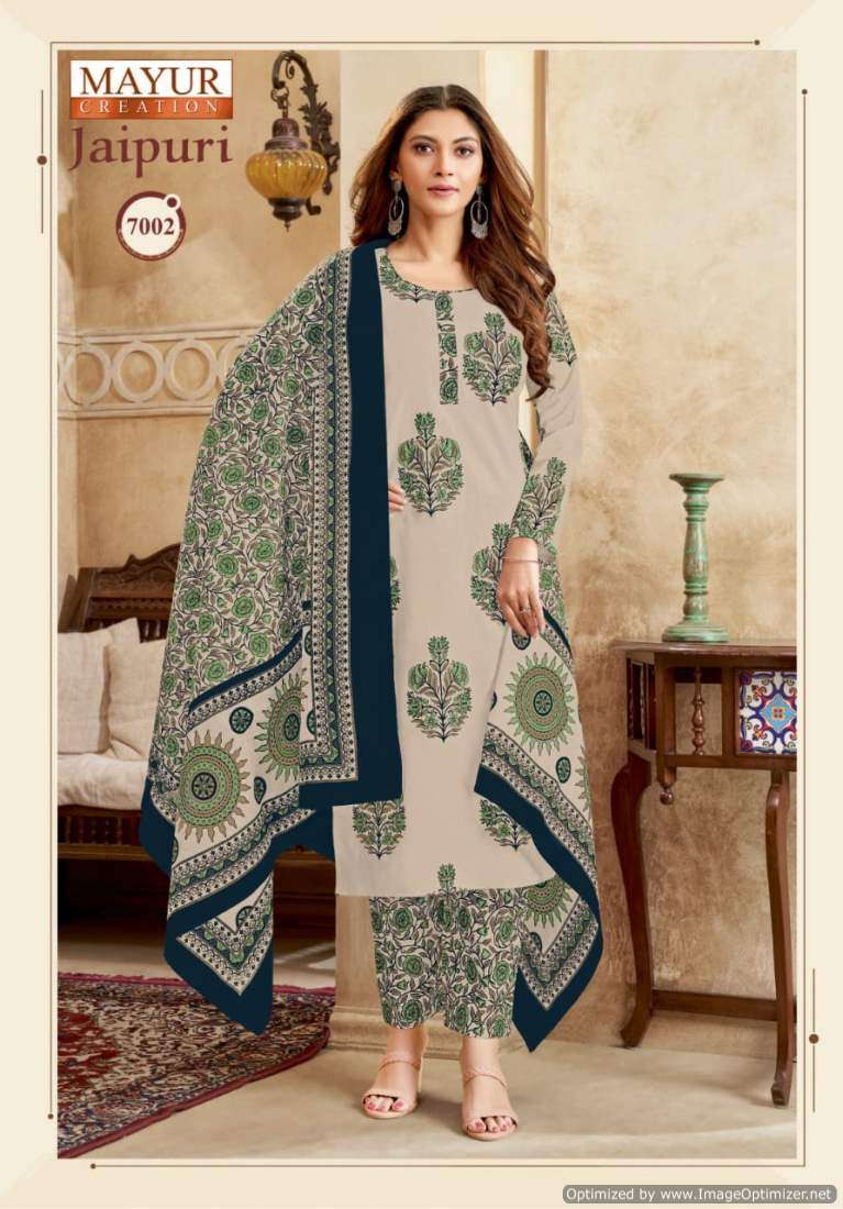 Mayur Jaipuri Vol-7 – Dress Material - Wholesale Catalog
