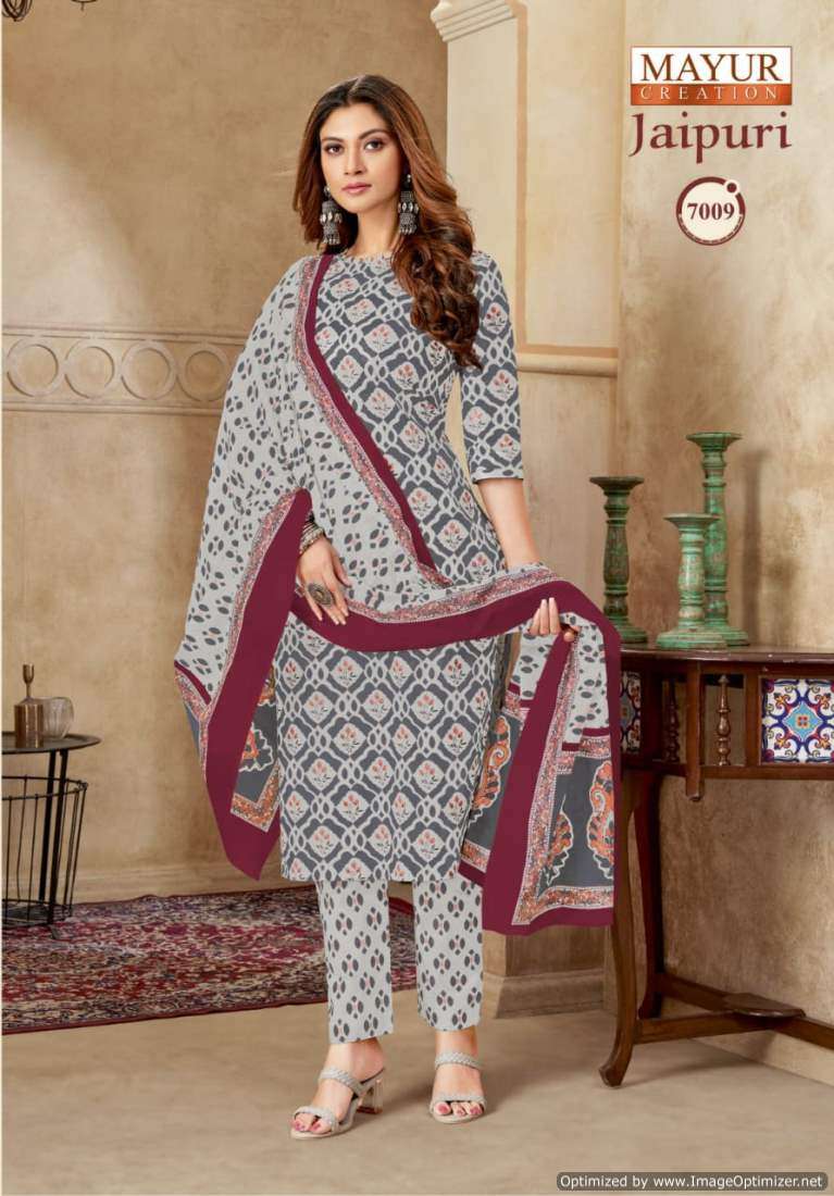 Mayur Jaipuri Vol-7 – Dress Material - Wholesale Catalog