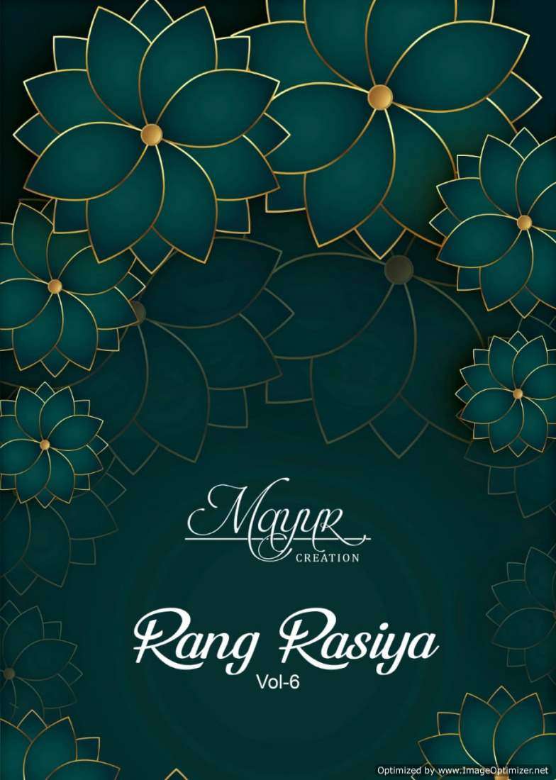 Mayur Rang Rasia Vol-6 – Dress Material - Wholesale Catalog