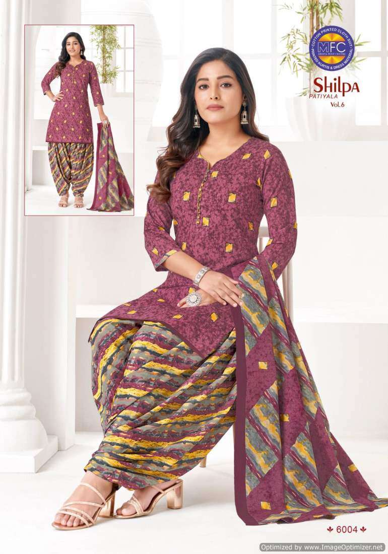 MFC Shilpa Vol-6 – Dress Material - Wholesale Catalog