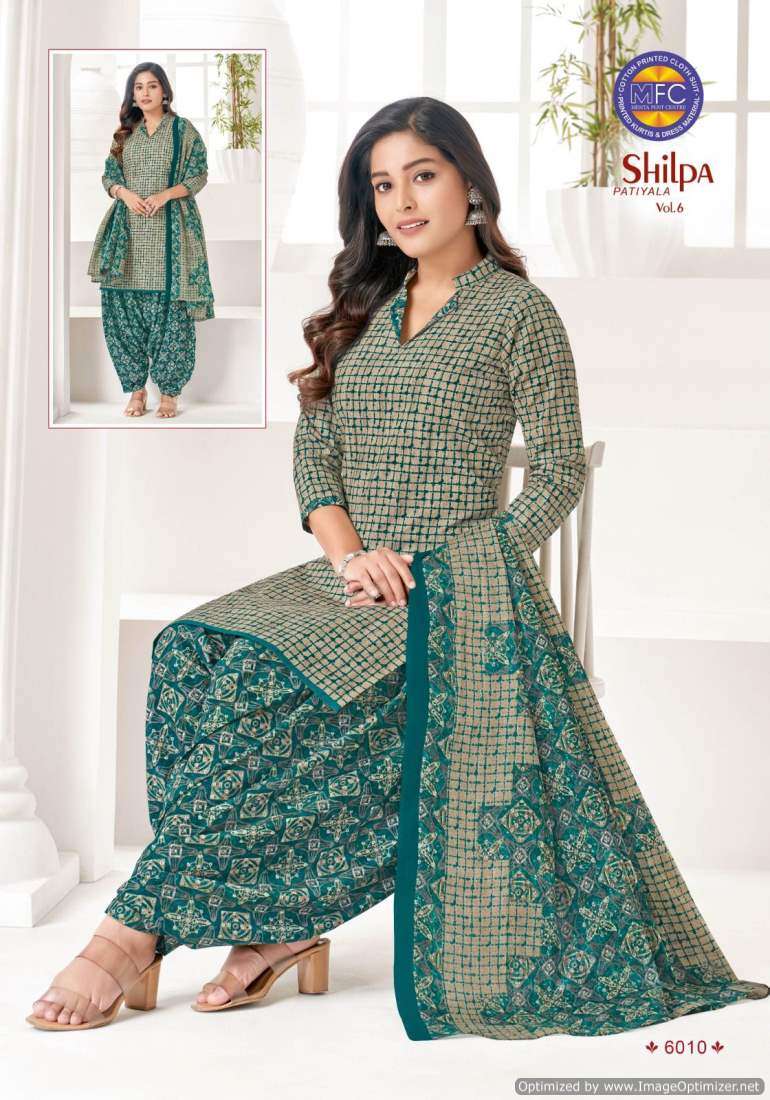 MFC Shilpa Vol-6 – Dress Material - Wholesale Catalog