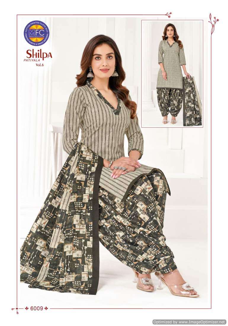 MFC Shilpa Vol-6 – Dress Material - Wholesale Catalog